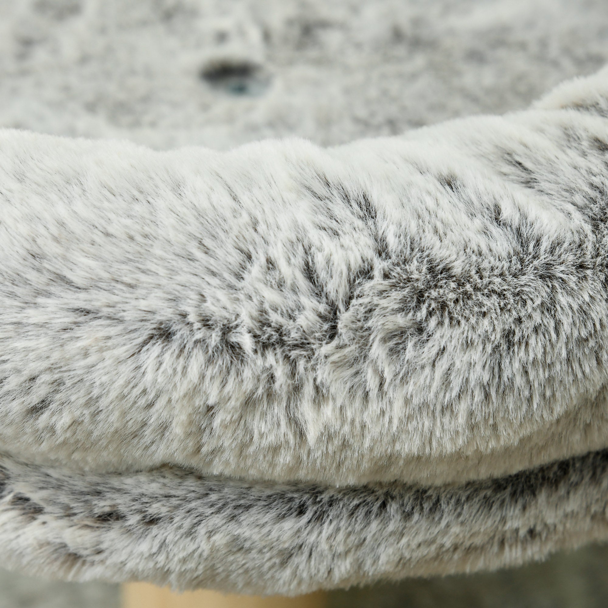 Cat Tree with Scratching Post, Climbing Tree for Cats, 1 Upper Niche with Washable Cushion, 1 Round Niche and 1 Hanging Jute Ball, Cat Play Tower, Height 60 cm, Plush, Gray