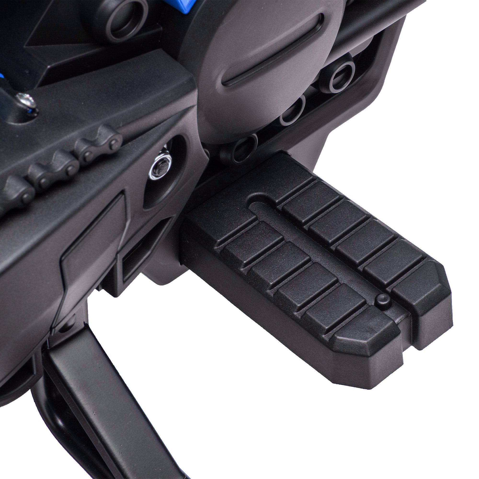 Electric Motorcycle for Kids 3+ Years 12V Battery Powered Motorcycle for Kids with Training Wheels Twist Throttle and Horn Kids Motorcycle Load 30 kg Blue