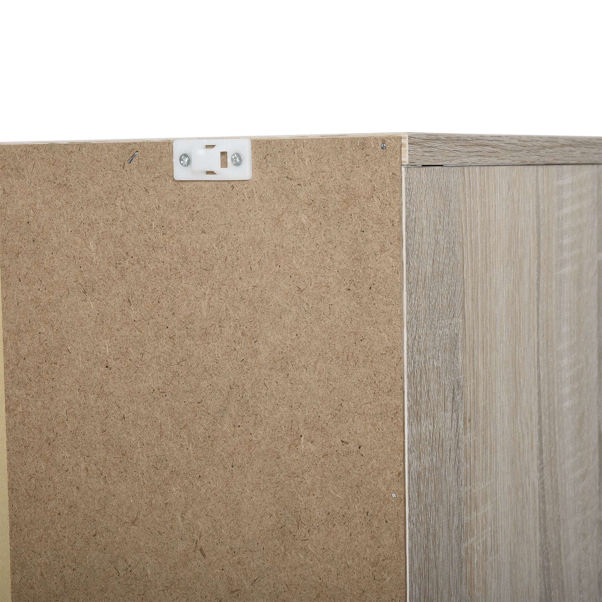 2-in-1 Shoe Cabinet for Shoes Storage Umbrellas Tall Cabinet Adjustable Shelf for 12 pairs 79x26x120 cm Wood