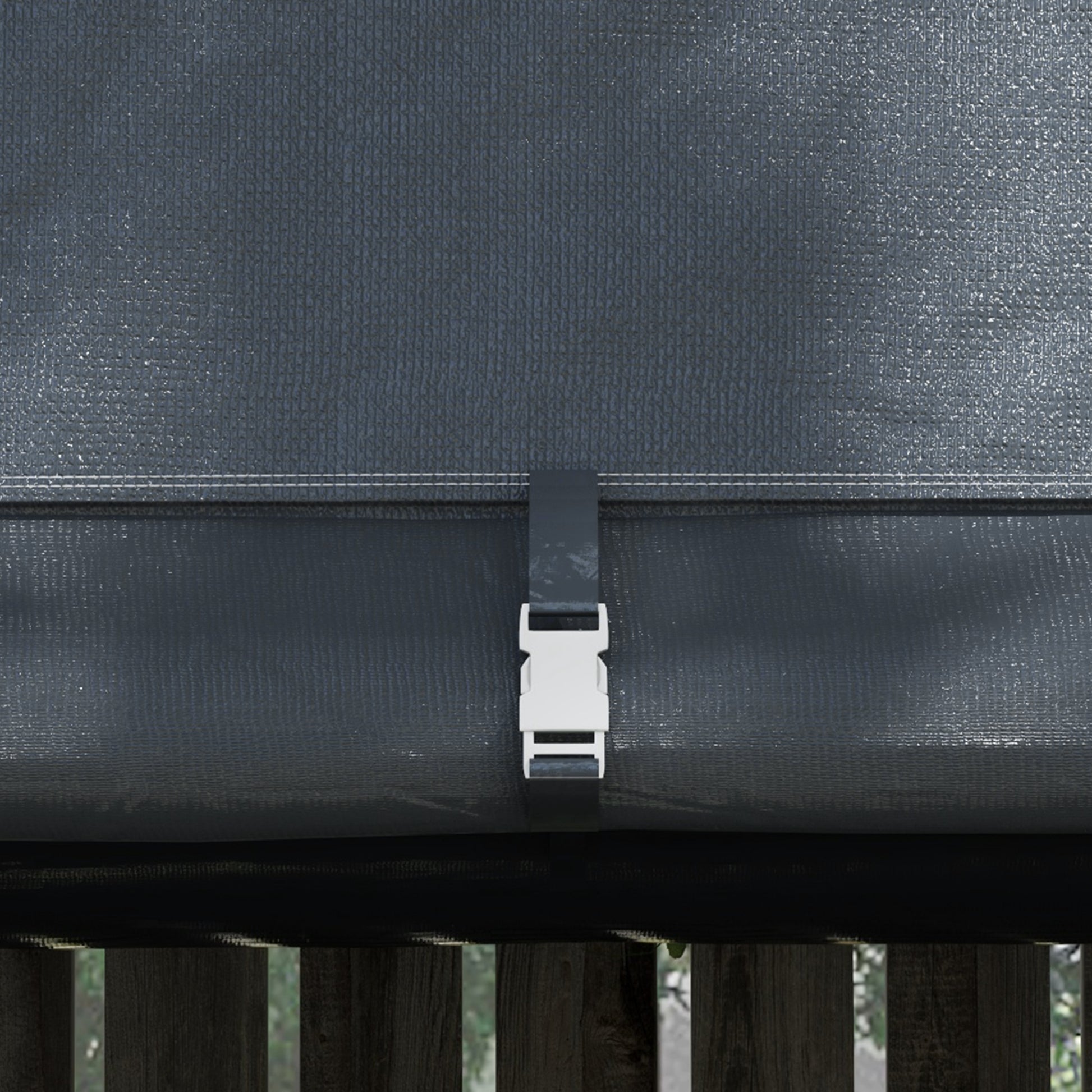 Garage Tent for Bikes, Waterproof Tent Garage with Roll-up Door Anti-Dust Bike Cover Shed Greenhouse Bicycle Garage for Outdoor Patio Garden, 300cmx300cmx235cm, Gray