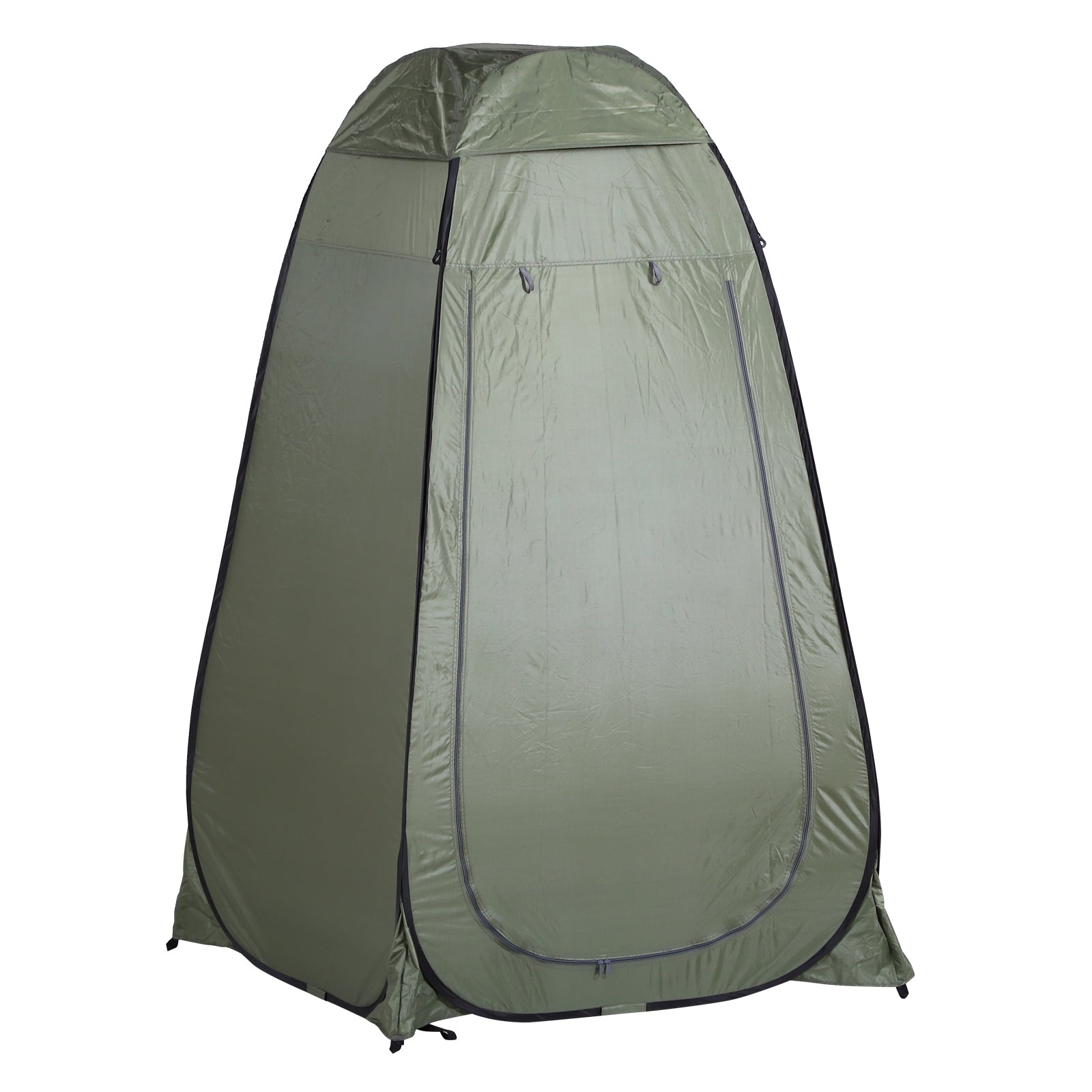 Pop-Up Shower Tent Portable Privacy Tent Instant Tent with Carrying Bag for Bathroom Dressing Room 120x120x190 cm Green