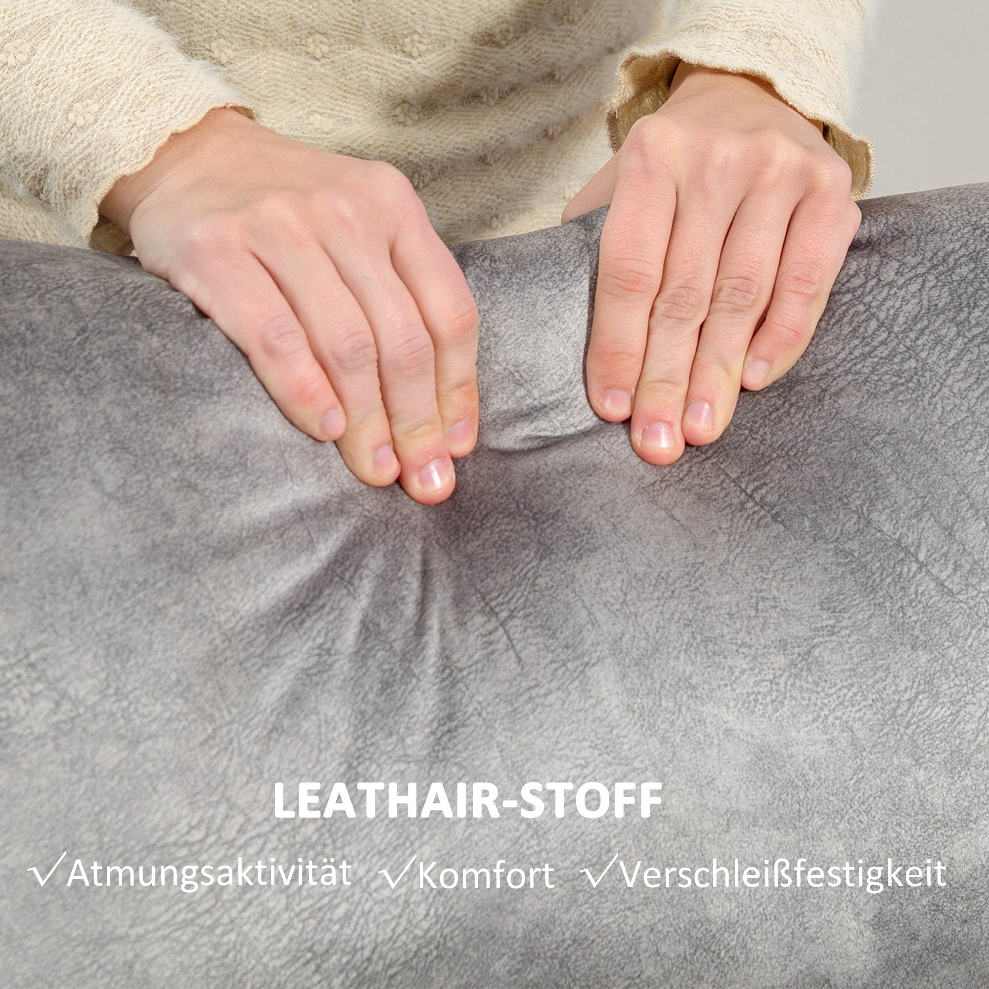 TV Recliner Chair with Reclining Function, 2 Seater Sofa TV Chair with Pocket Coils, Two-Seater Cinema Chair with Footrest for Living Room, Bedroom, Gray