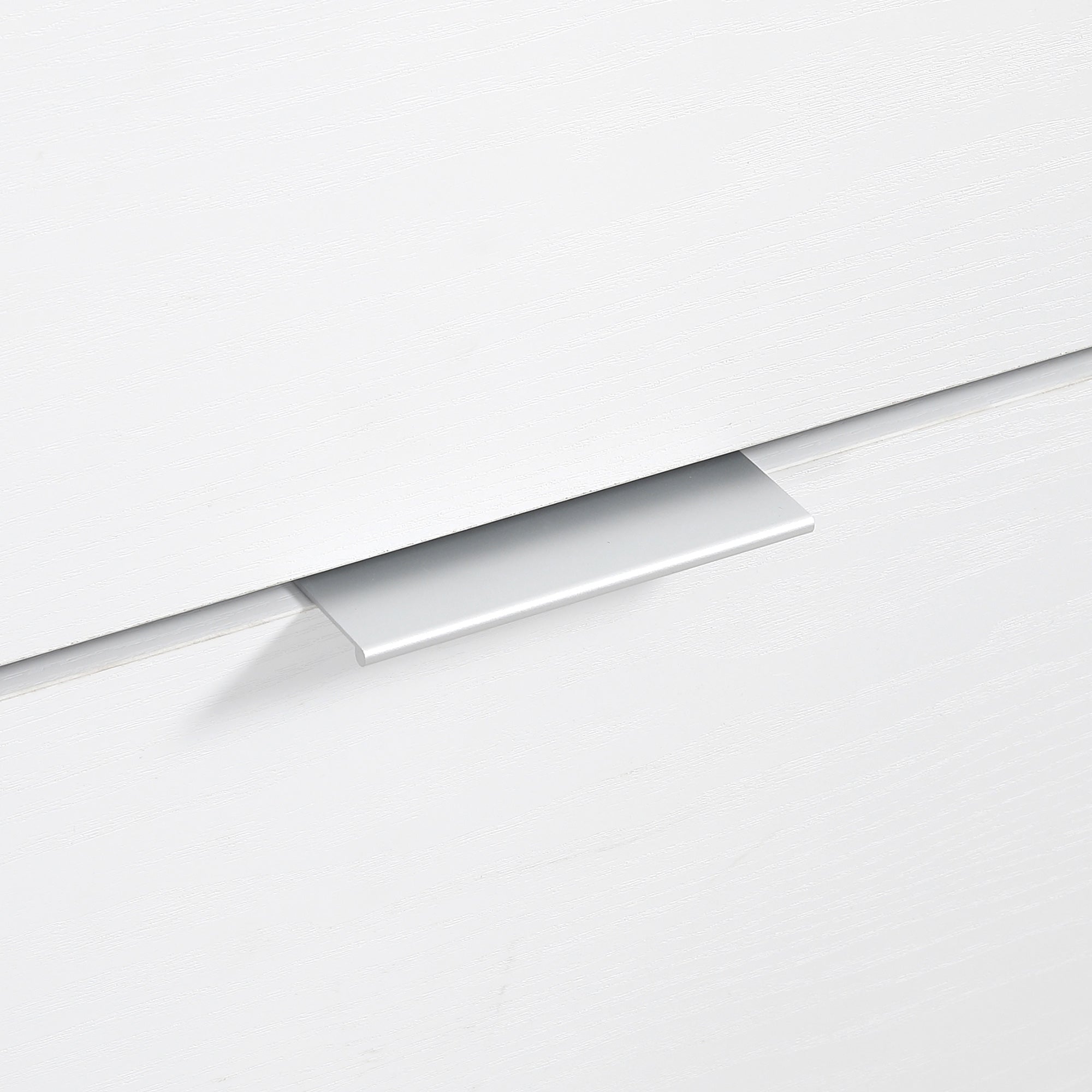 Shoe Cabinet, Shoe Rack, 3 Drop Leaf Doors, Adjustable Shelves, for Entryway, Hallway, 60 x 24 x 120 cm, White