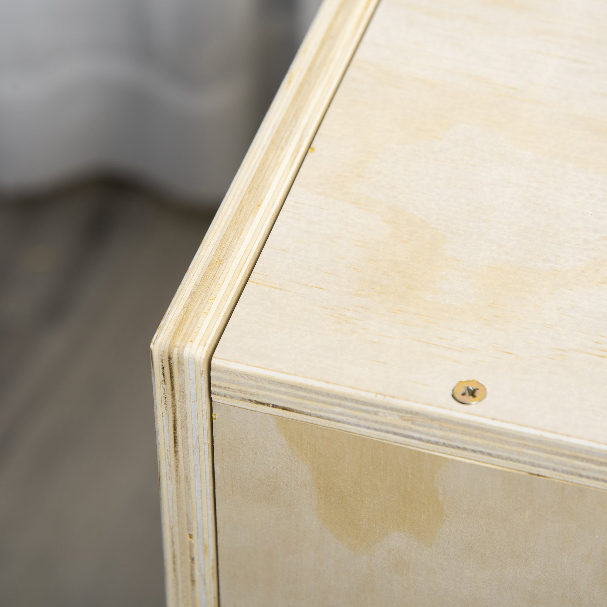 3-in-1 Plyometric Box Jump Crossfit Fitness & Muscular Training Plyobox for Box Training 40.5/35.5/30.5 cm in Wood