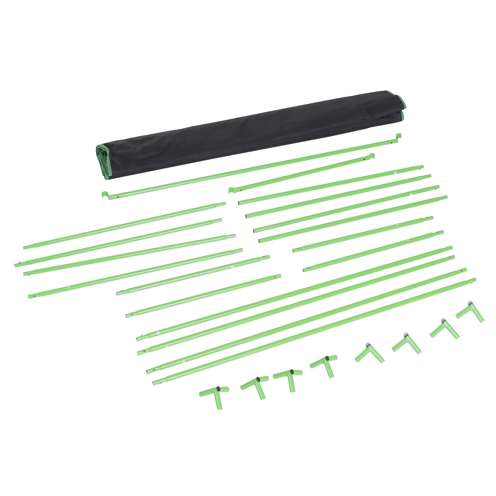 Hydroponic Tent in Oxford 600D with 3 Adjustable Air Vents and Window, Hydroponic Greenhouse for Indoor Cultivation with Cable Hole, 120x60x150 cm, Black