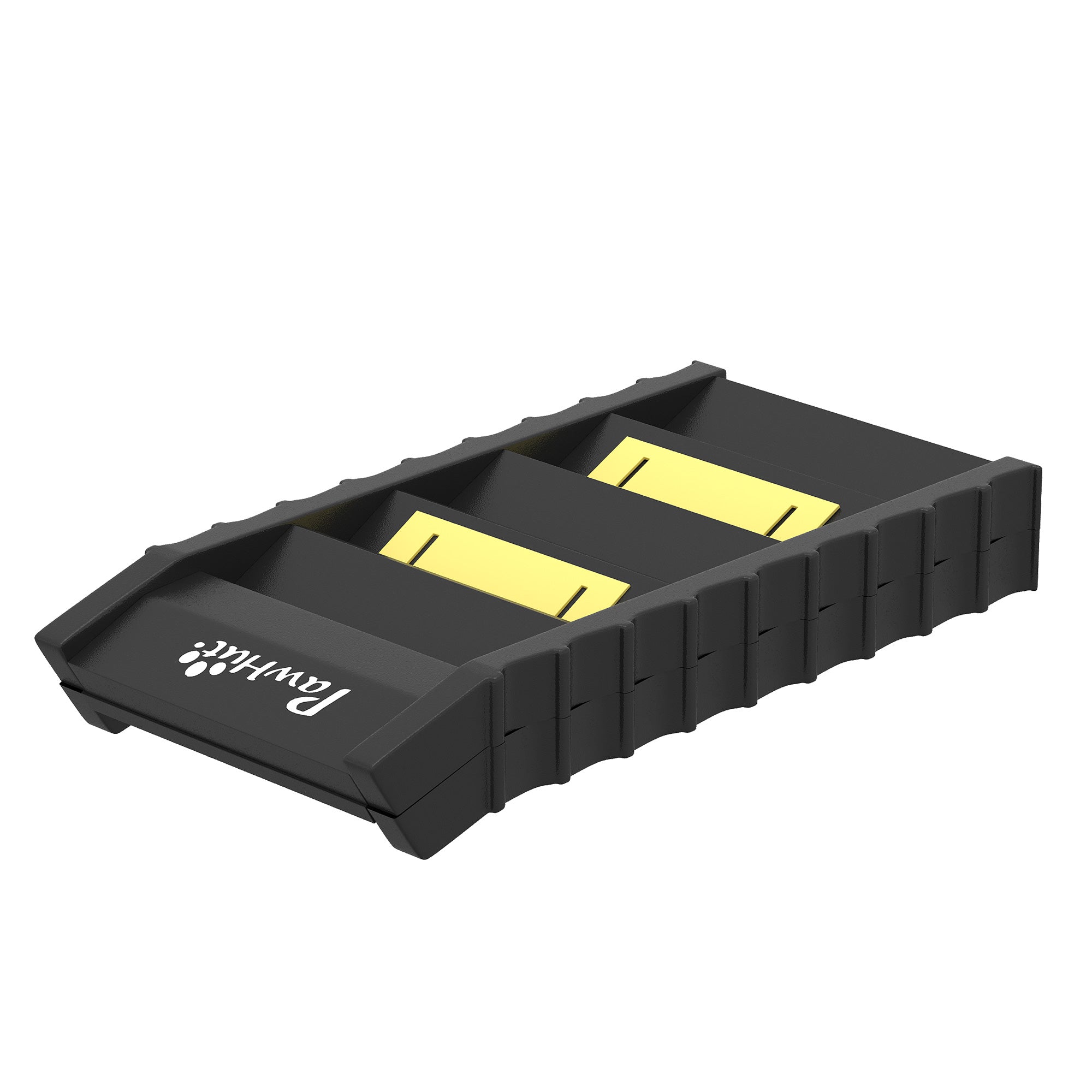 Folding Dog Ramp, 61 in, Car & High Bed Ramp with 10 Anti-Slip Steps, Lightweight and Durable, 150 lb Capacity, for Sofa, Black