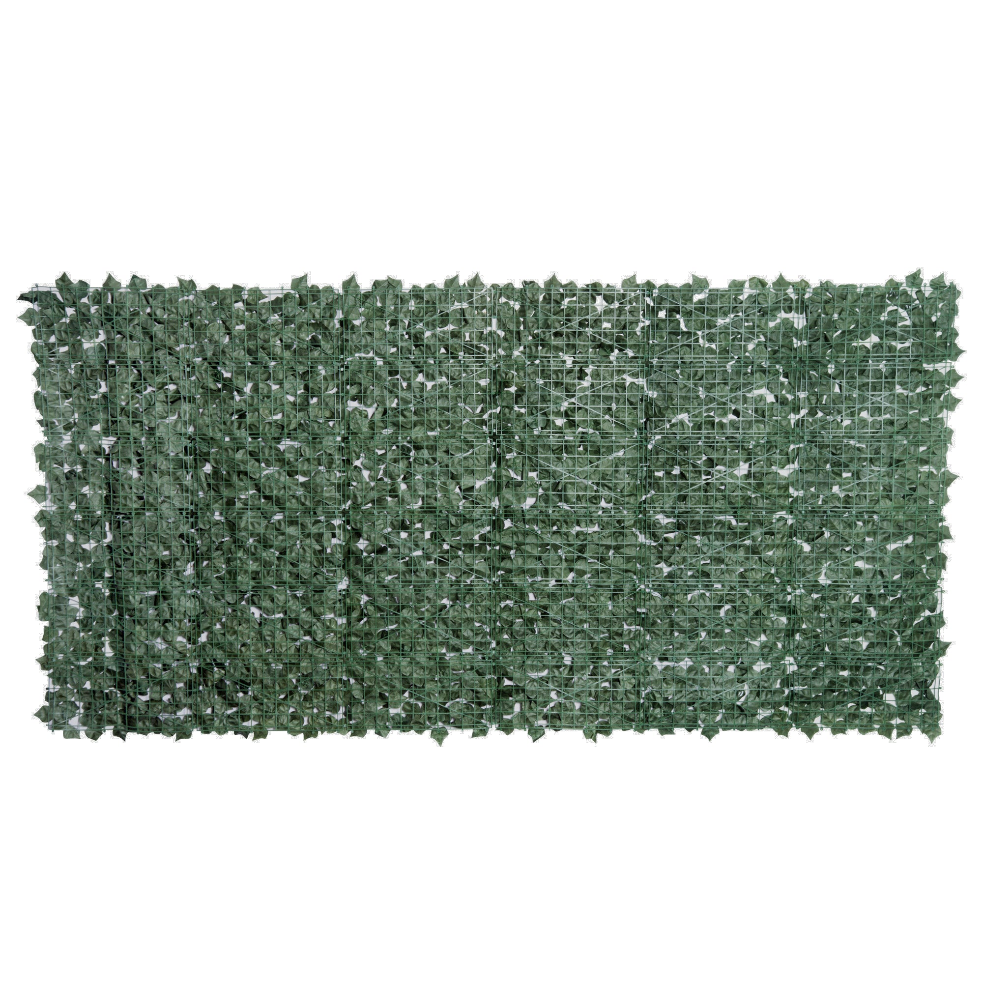 Artificial Hedge Privacy Screen, UV Protected Privacy Screen, Green Balcony Privacy Screen, Fence Privacy Screen with Leaves, Hedge Fence, Wall Artificial 300 x 150 cm for Garden Wedding