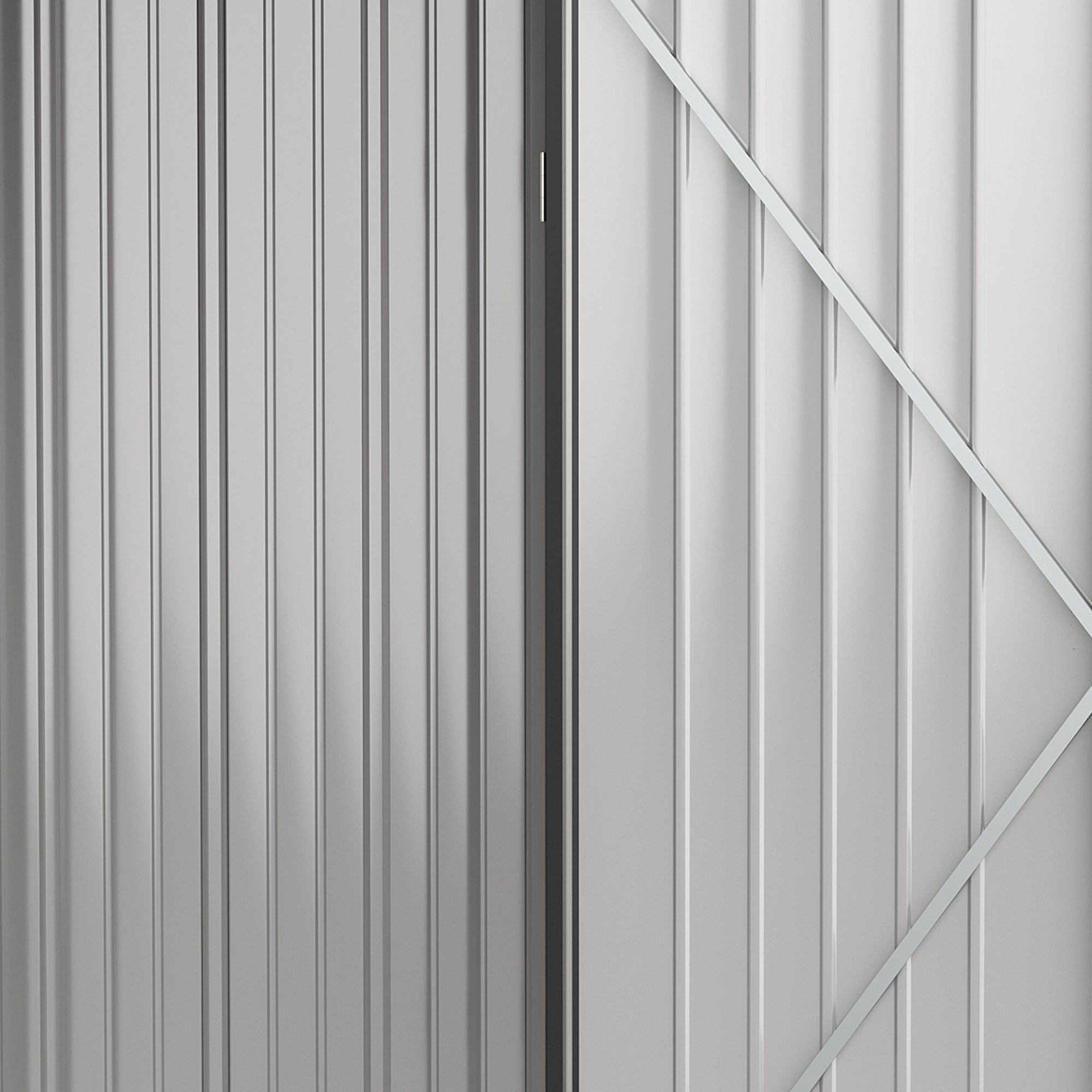 Utility Shed with Pent Roof 1.34m² Garden House Tool Shed Lockable Utility Cabinet Galvanized Steel Black 161.5 x 94.5 x 196 cm