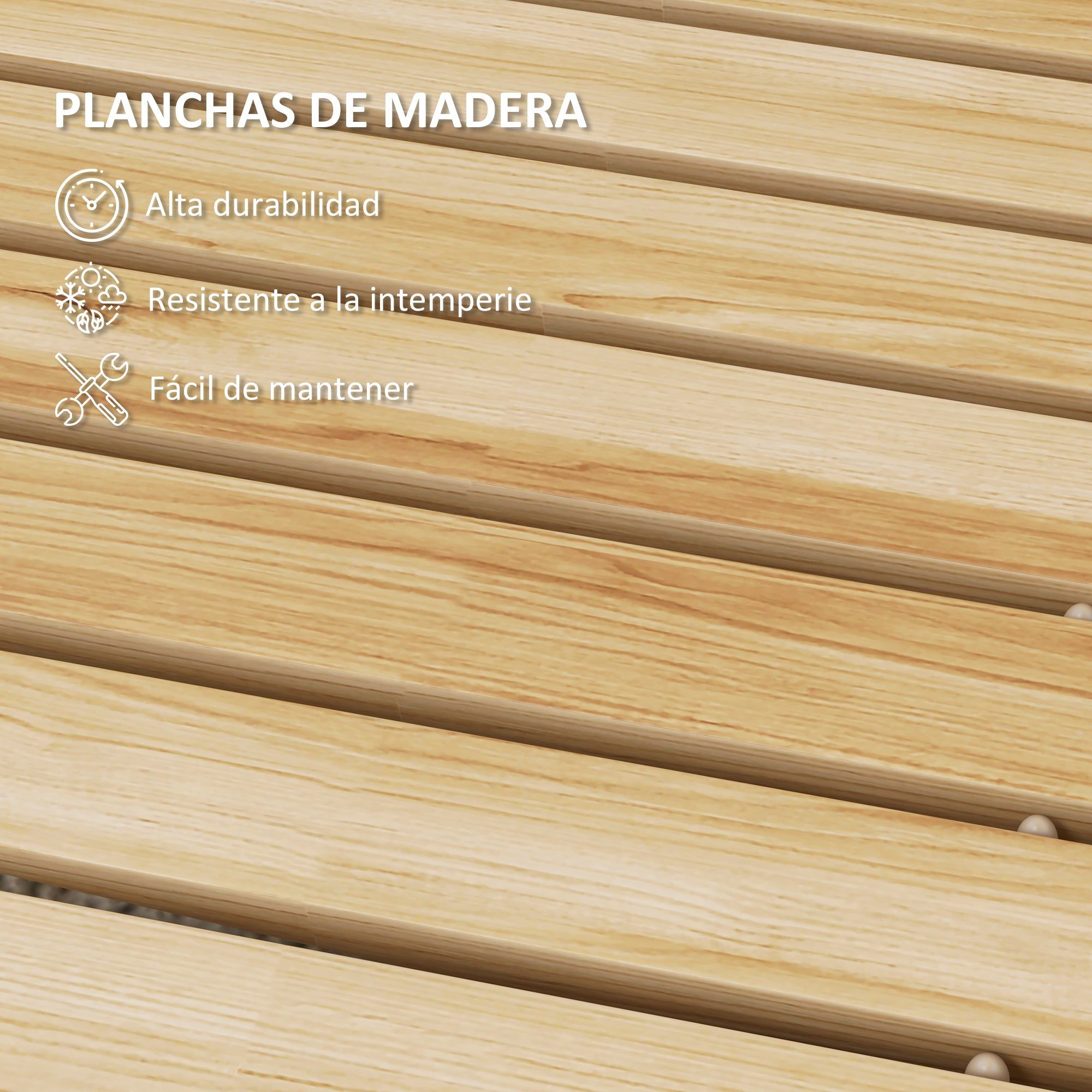 Garden Wooden Pathway 120x38 cm Straight Roll-up Walkway for Outdoors Weather-Resistant Decorative Garden for Beach Wedding Party Natural