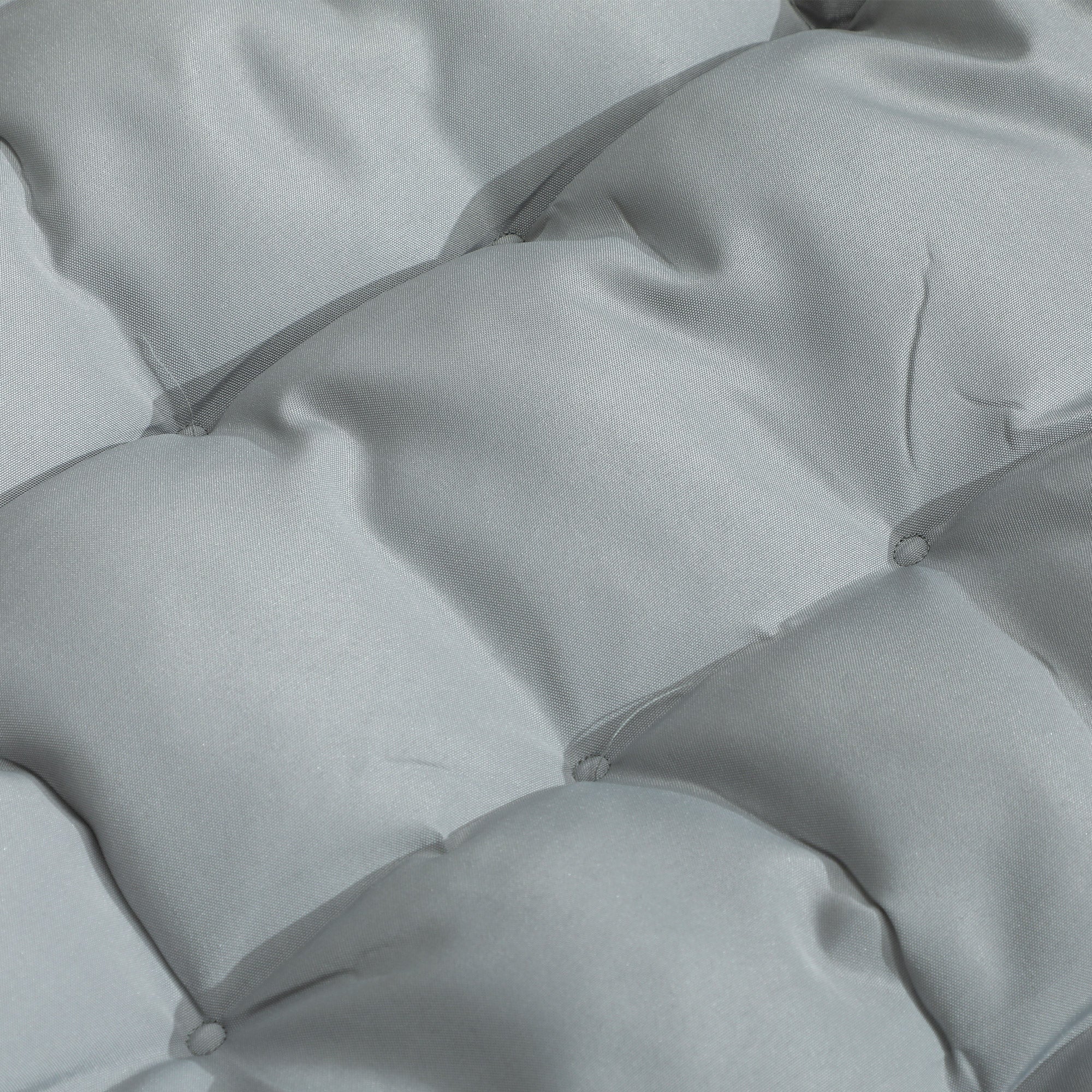 Folding Sun Lounger Garden Lounger with 5-Position Adjustable Backrest Camping Lounger with Pocket with Headrest Garden Chair up to 120 kg, for Garden, Balcony, Light gray