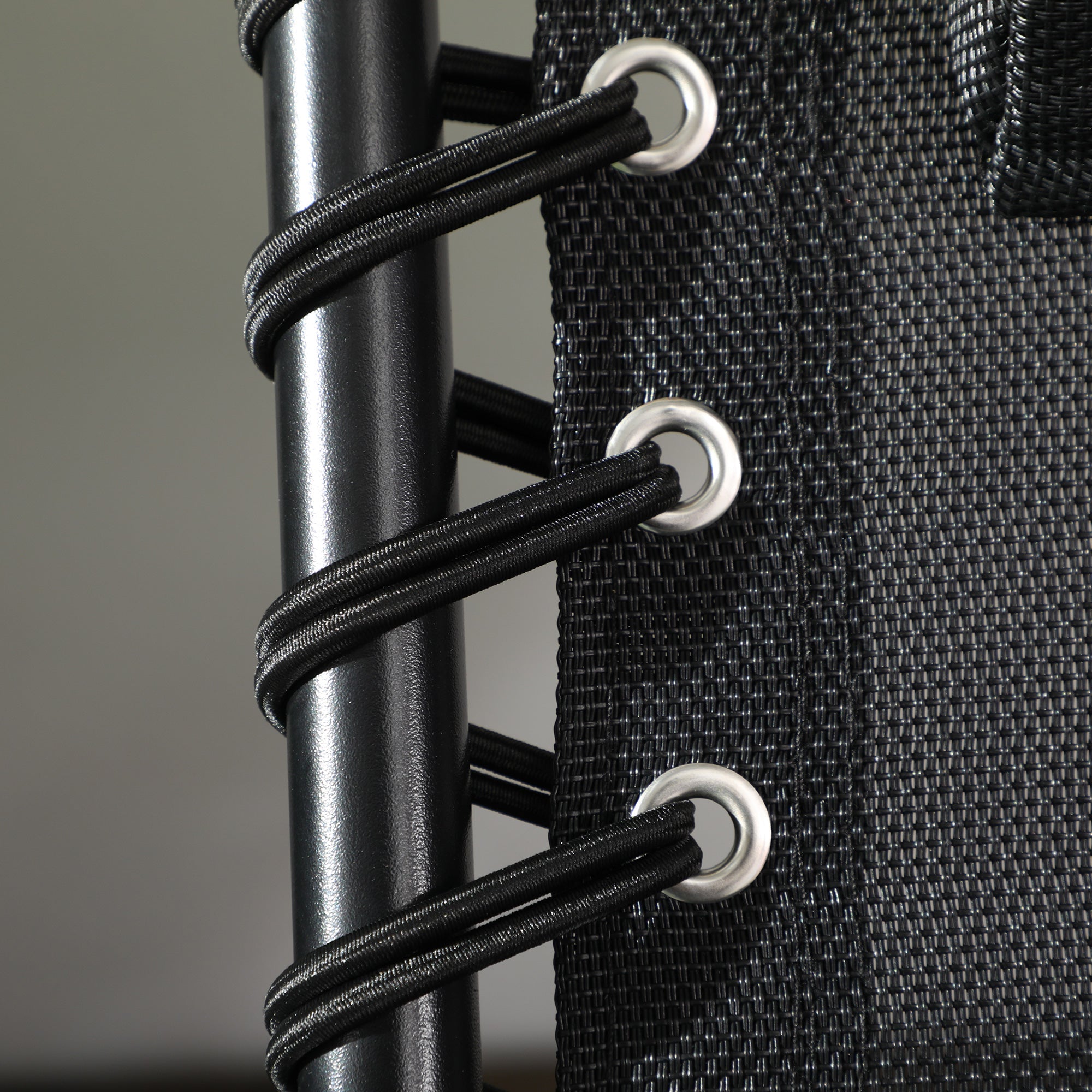 Folding Sun Lounger Garden Lounger with 5-Position Adjustable Backrest Camping Lounger with Pocket with Headrest Garden Chair up to 120 kg, for Garden, Balcony, Light gray