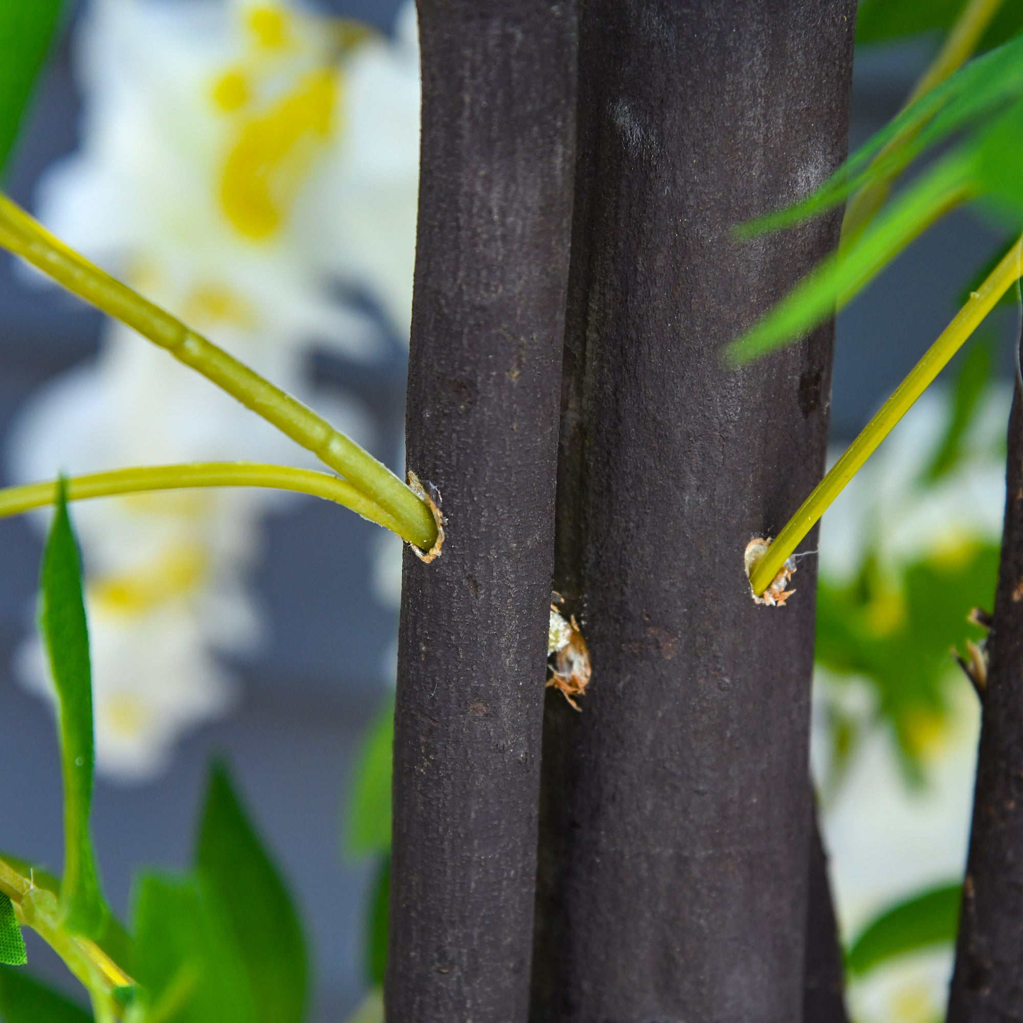 Artificial Wisteria Large 165cm Artificial Plant, Plastic Artificial Flowers in Pot, Fake Plant like real for Office Living Room Bedroom Modern Decoration Gift