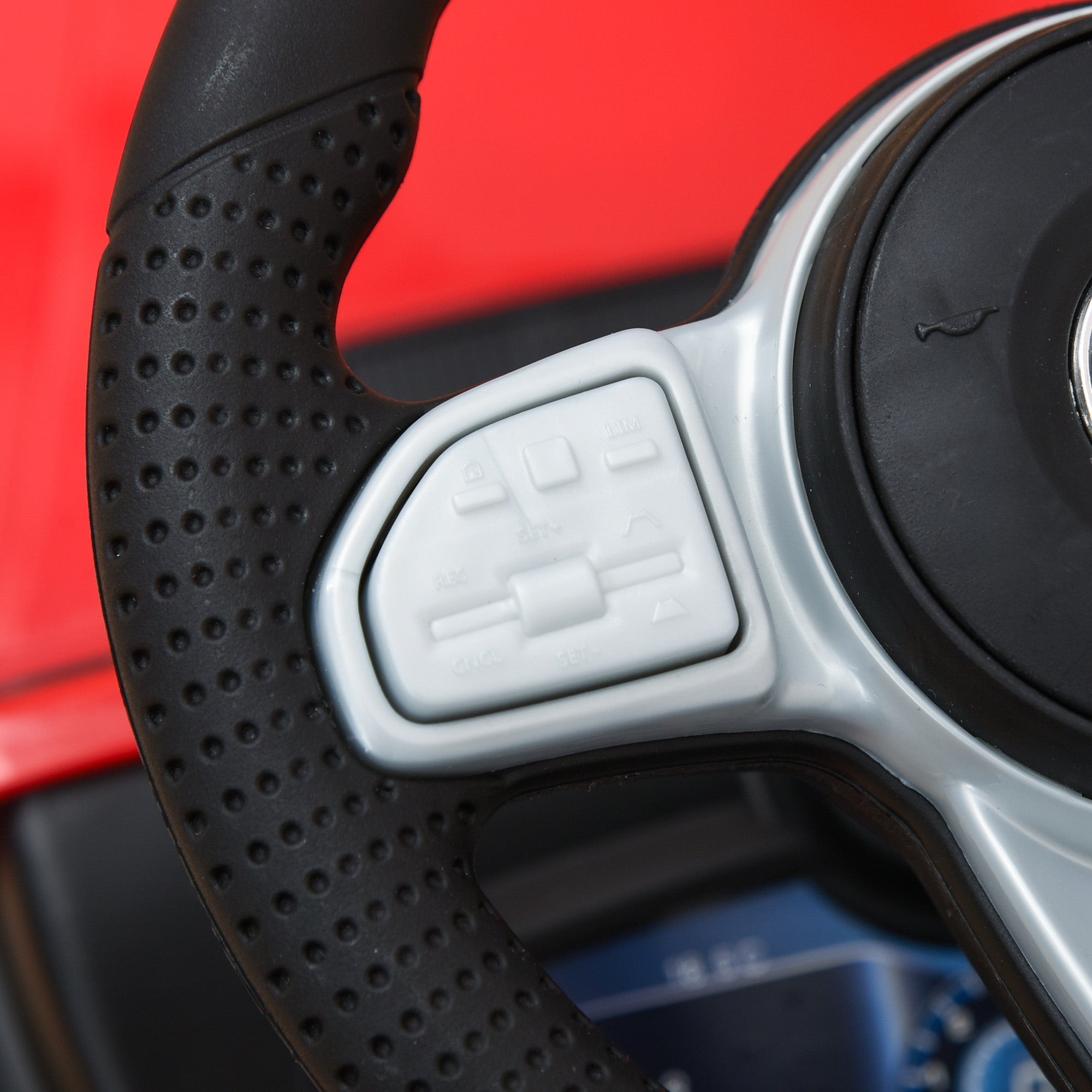 Kids Ride-On Truck Mercedes Benz Licensed Push Vehicle 12-36 Months Trunk Horn Headlights Red