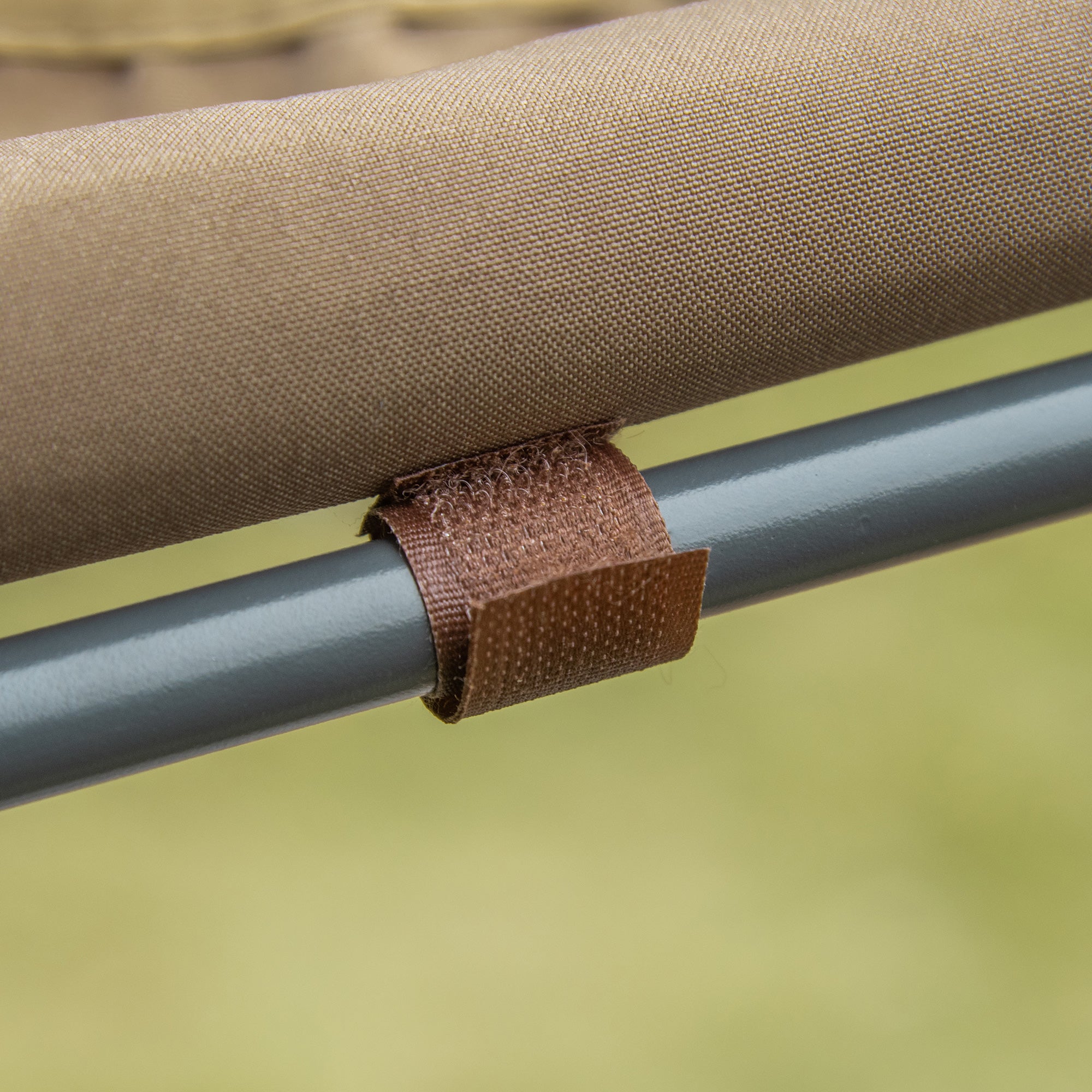 Double Sun Lounger with Adjustable Parasol for Outdoor and Garden 200x175x134cm Brown