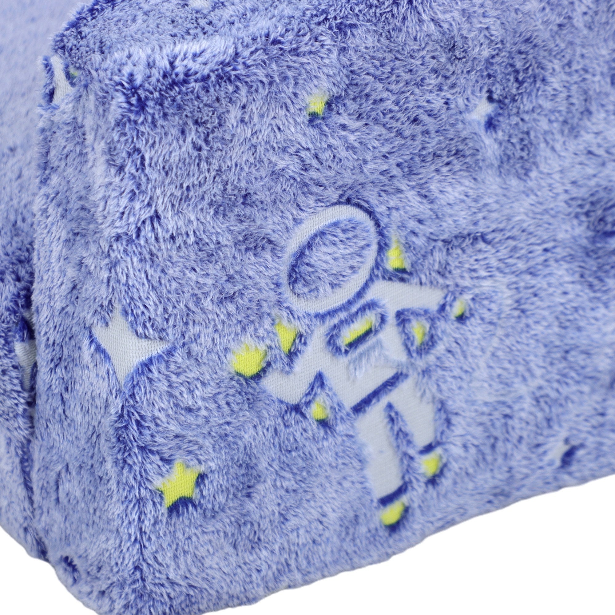 Foldable Children's Armchair Kids Reclining Sofa 2 in 1 Sofa for Babies Luminous Fabric Upholstered Washable Cushion and Cover for Bedroom Living Room Blue