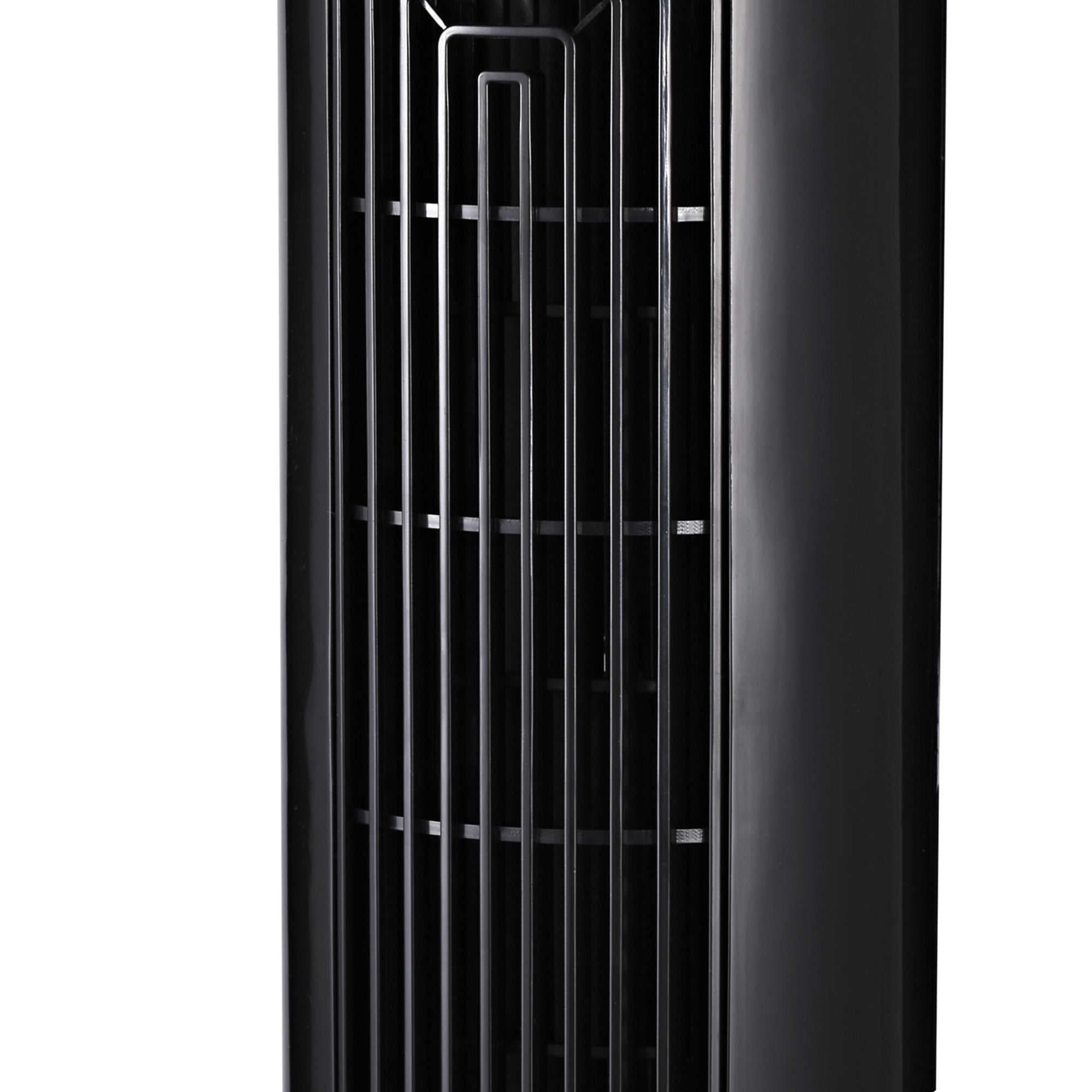 Silent 45W Tower Fan, Standing Fan for Bedroom with 3 Modes 3 Speeds, Remote Control, 70° Oscillation, Timer and LED Display, 96 cm Black