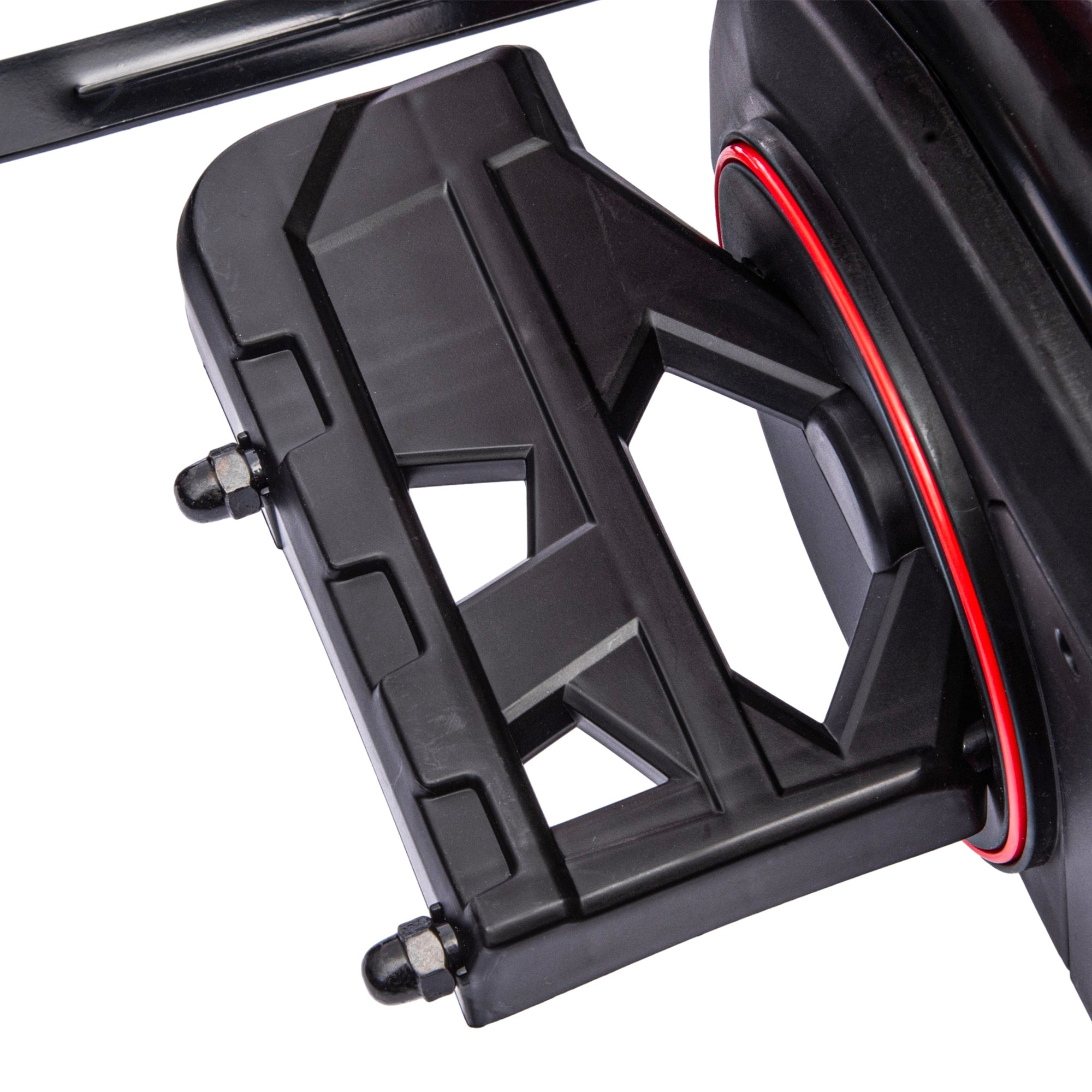 Go-Kart Electric Car for Kids 3-8 Years Old Kart with 12V Battery Adjustable Speed 3-5km/h and Safety Belt Load 30 kg for Outdoor Use 100x58x58.5 cm Red