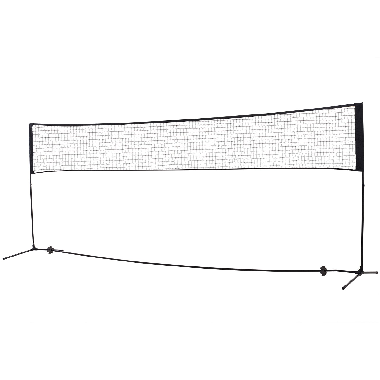 Badminton Net 94/158cm Foldable Volleyball Net with Carrying Bag 2 Height Adjustable Tennis Net Portable Set for Tennis Badminton Net for Garden Park Outdoor