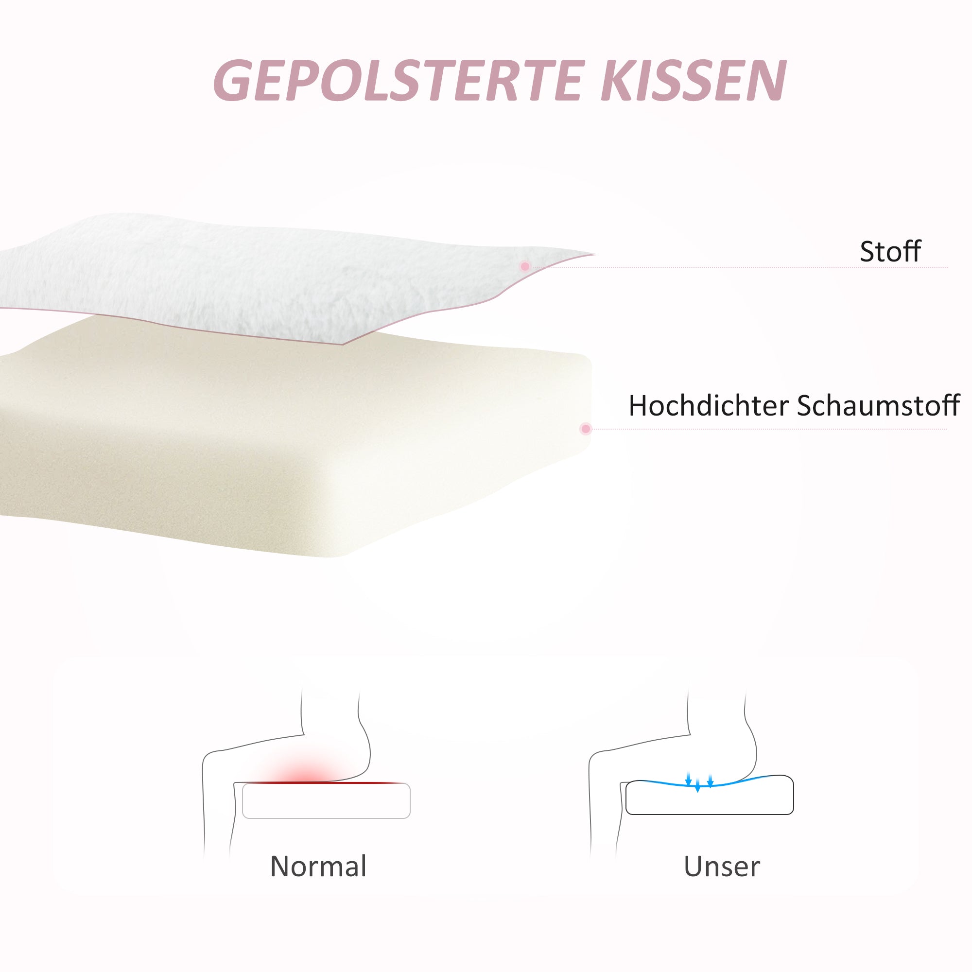 Office Chair Desk Chair with Bunny Ears, Height Adjustable Cosmetics Chair with Velvet Look, Armless Swivel Chair Makeup Chair for Bedroom, White