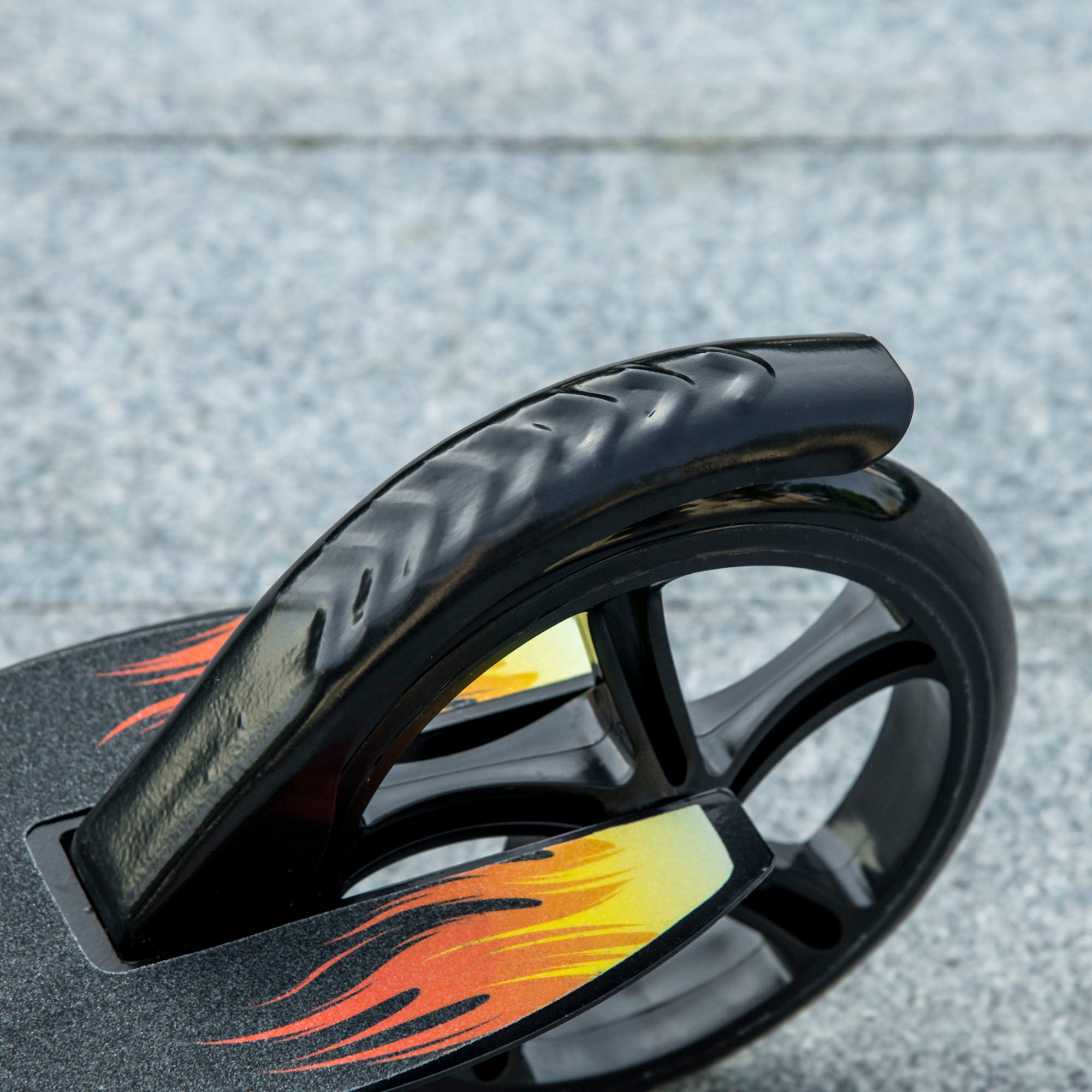 2-Wheel Foldable Scooter for Kids Age 7-14 with Adjustable Handlebar at 3 Levels and Dual Brake - Black