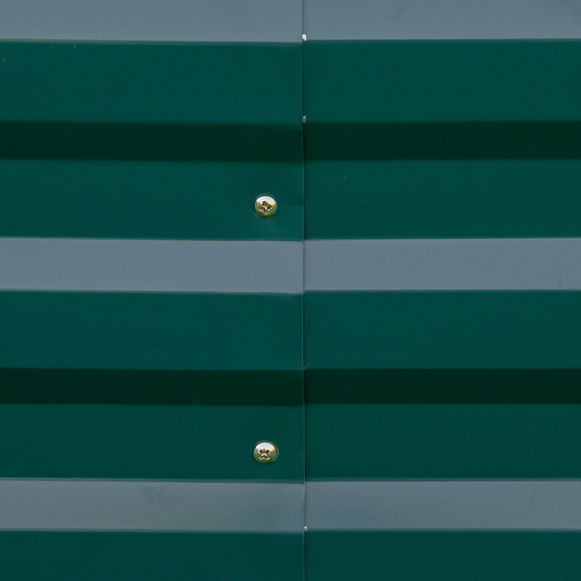 Steel Raised Bed, Planting Box Cold Frame Garden Bed Planter Interlocking, Plant Box Flower Pot Vegetable Bed 241x90.5x30cm for Garden Terrace, for Flowers, Plants, Fruit, Vegetables, Dark Green