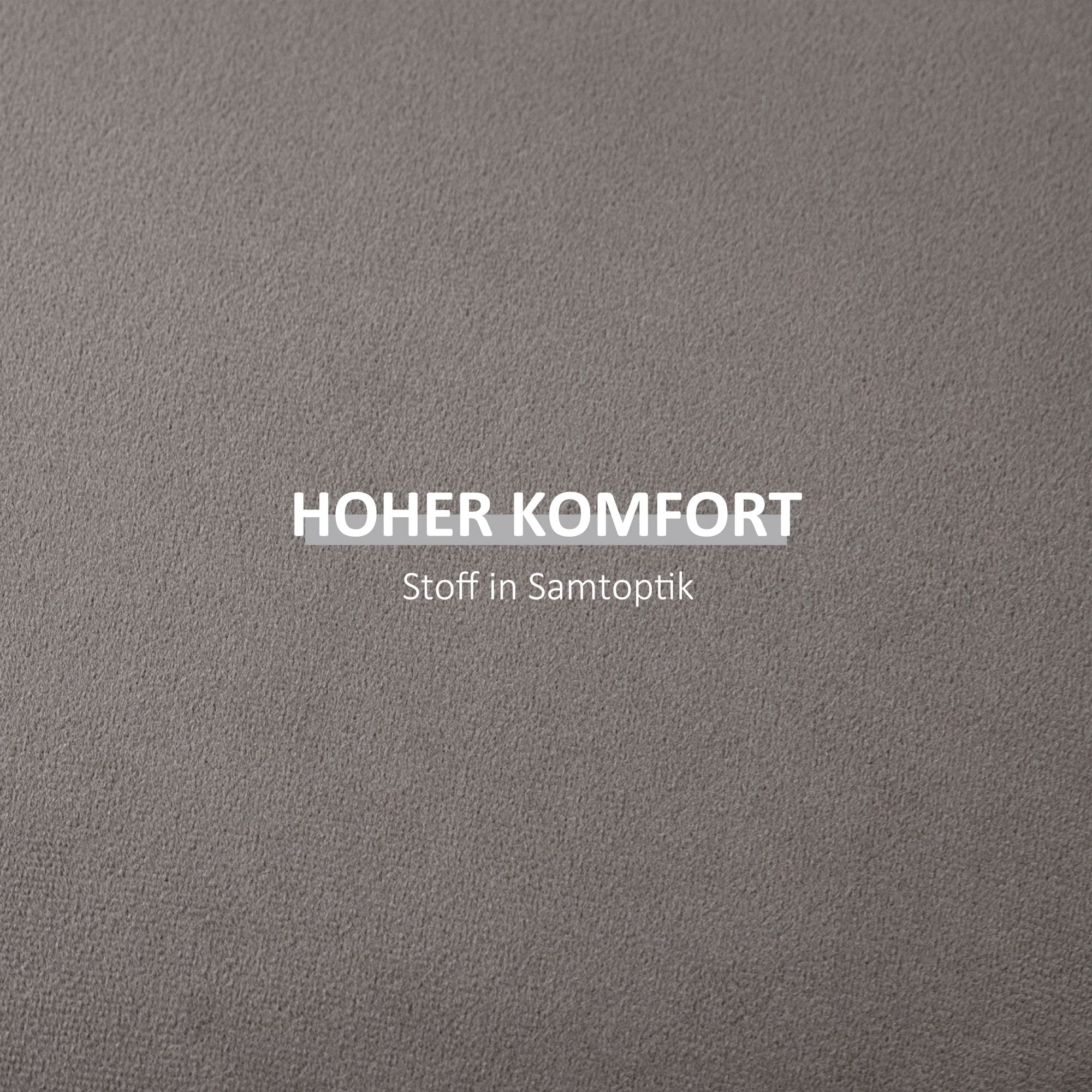 Storage Ottoman 2-in-1 Footstool with Lid, Round Velvet Ottoman Footrest Stool with Storage for Living Room Bedroom Ø44 x 47.5 cm Dark Gray