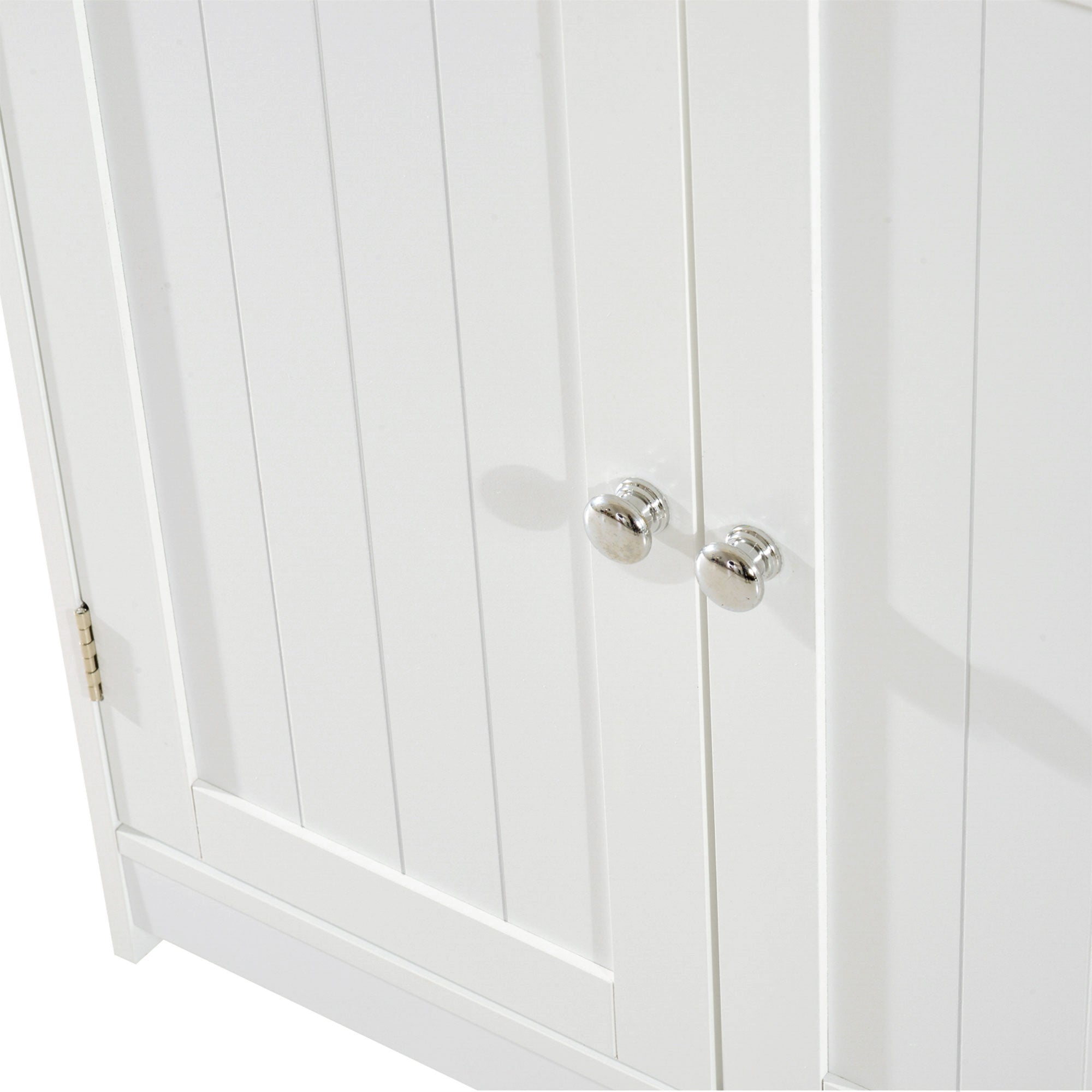 Under Sink Bathroom Cabinet Storage Unit 60x30x60cm White