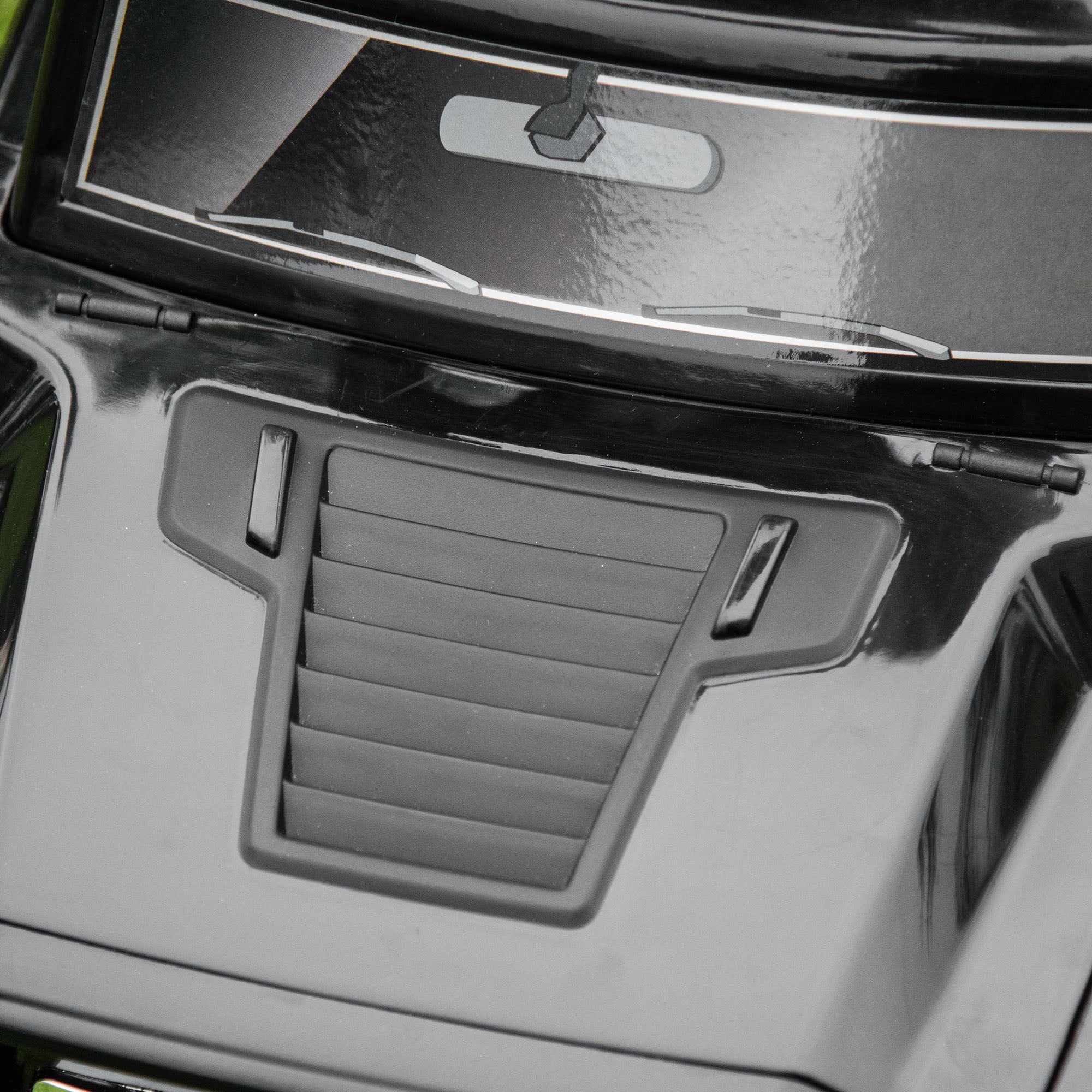 Off-Road Ride-On Toy Car for Children, Kids Car with Lights and Music, Age 18-36 Months, 68x30.5x41.5cm, Black