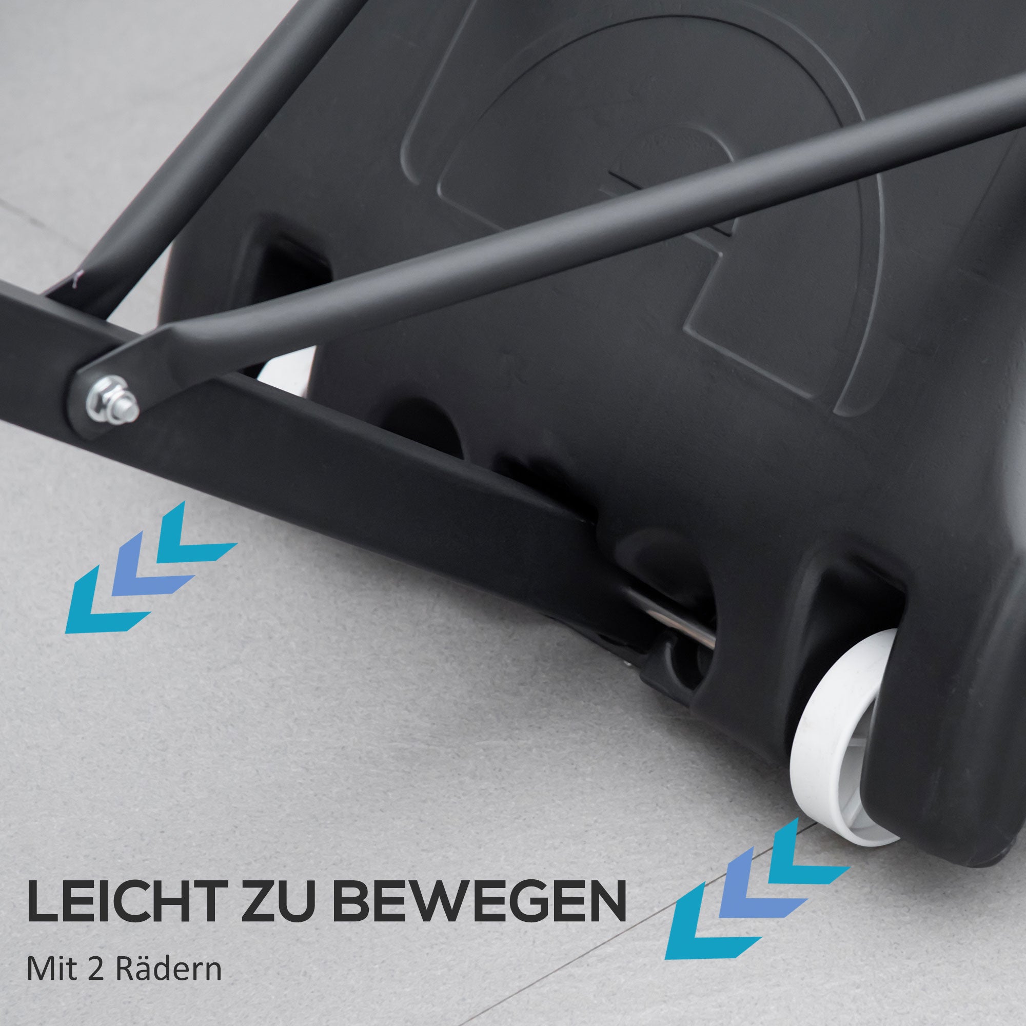 Basketball Hoop with Wheels 73x49cm Backboard, Mobile Basketball Hoop with Stand, Adjustable Hoop Height 155 to 210 cm, Basketball System for Kids Youths, Indoor and Outdoor Use