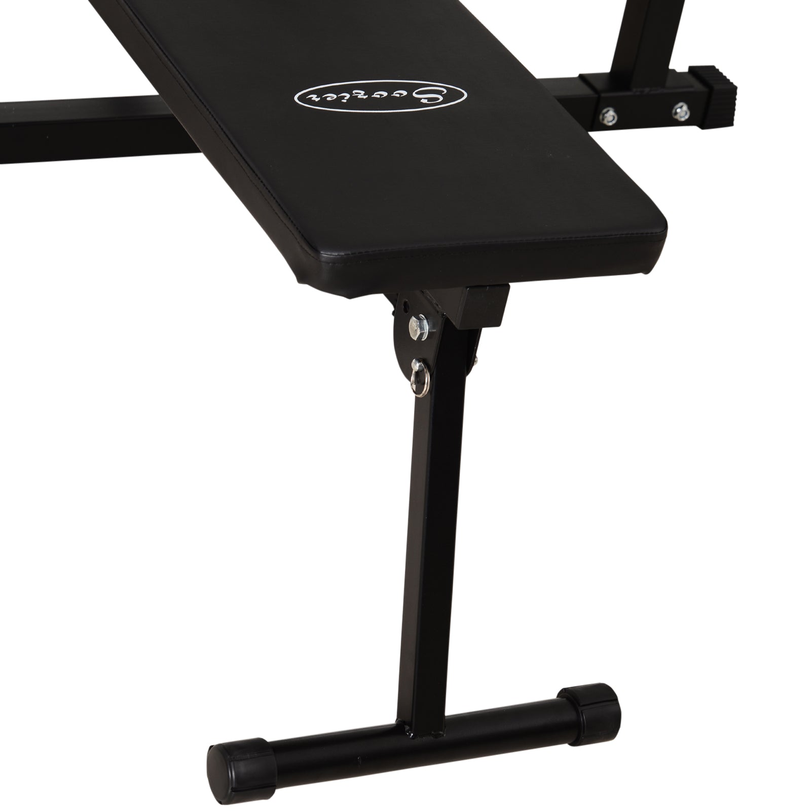 Power Station with Pull-Up Bar, Multifunctional Dip Station, Home Workout Equipment, with Punching Bag, Fitness, Steel, Black, 180 x 183 x 219 cm