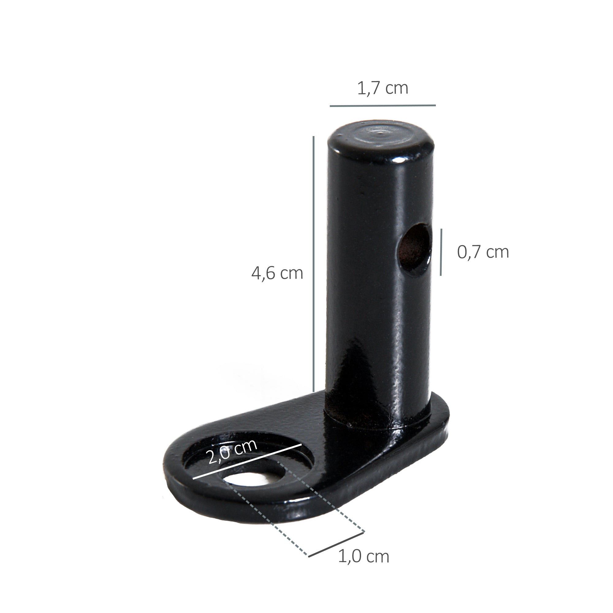 Bicycle Trailer Coupling, Bike Trailer Hitch with Safety Pin, Universal Dog Trailer Bike Coupling, Replacement Trailer Coupling for Child Trailer, Stroller, Cargo Trailer