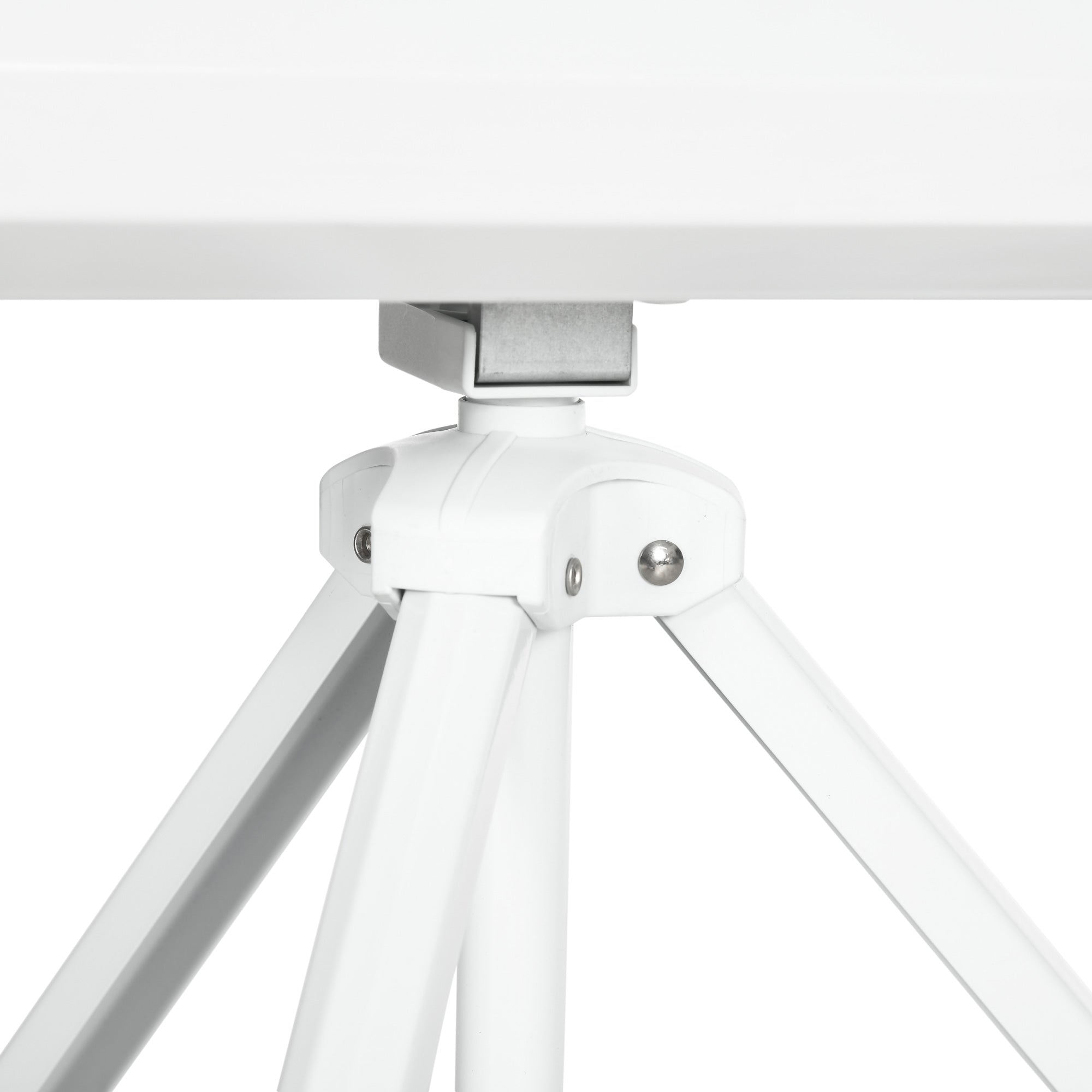 84-Inch 16:9 Format Projector Screen with Adjustable Support Tripod, Plastic and Metal Projection Screen, 200x8x118 cm, White