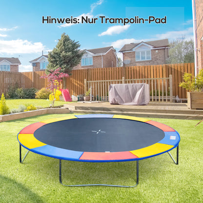 Trampoline Edge Protection Safety Net Weather Cover Ladder Edge Protection: Ø 244cm Multicolor