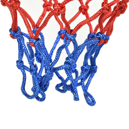 SPORTNOW Wall Mounted Basketball Hoop, Basketball Hoop, with Unbreakable Backboard, Steel Hoop and Tear-Resistant Net, Mounting Screws and Key, for Outdoor, Black, Clear, Orange