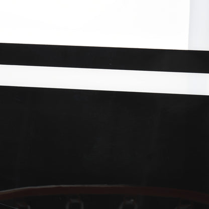 SPORTNOW Wall Mounted Basketball Hoop, Basketball Hoop, with Unbreakable Backboard, Steel Hoop and Tear-Resistant Net, Mounting Screws and Key, for Outdoor, Black, Clear, Orange