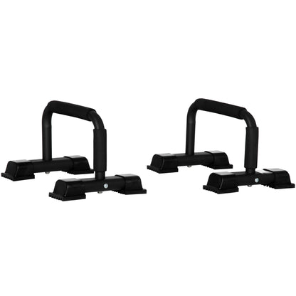 Dip Bars 2 Piece Set Dip Station up to 120 kg load capacity Dip Bar Fitness Equipment for Home Parallettes Calisthenics Equipment for Strength Training