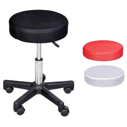 Height Adjustable Swivel Massage Stool with Three Color Protective Covers