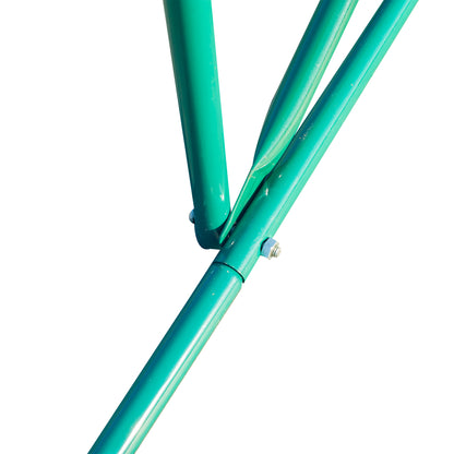 Garden Greenhouse 6x3x2 m Tunnel Type for Growing Plants Vegetables with 8 Breathable Windows and Roll-Up Zippered Door Steel Green