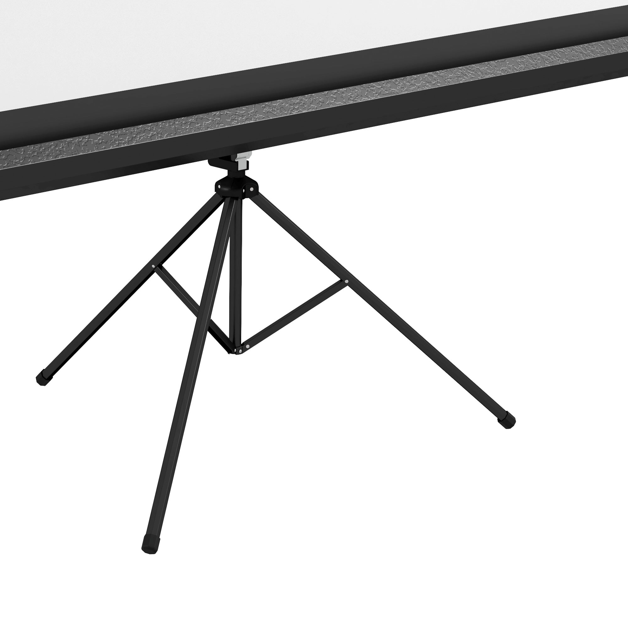 Manual Projector Screen with Stand 84 Inches Portable Projection Screen 16:9 Format with Adjustable Height for Indoor and Outdoor Home Cinema Patio 186x105 cm Black