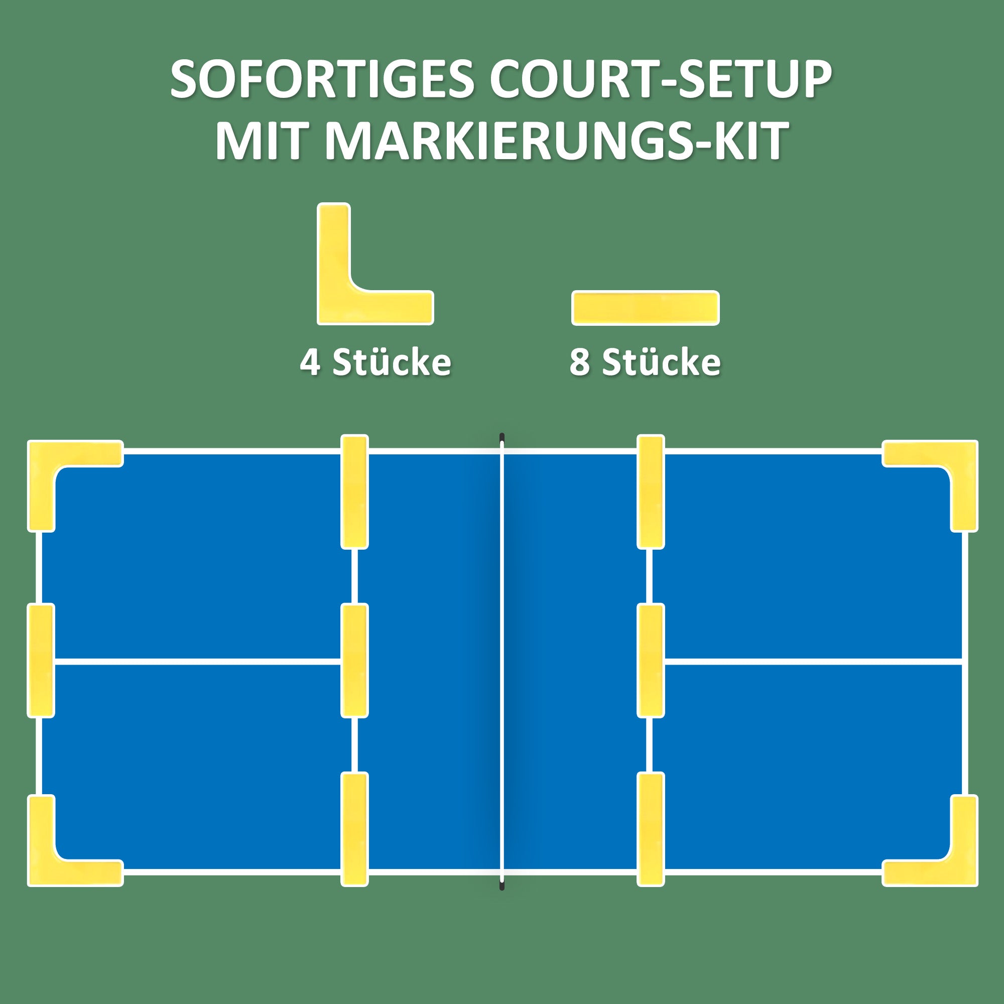 SPORTNOW Pickleball Net Portable Set 6.7m Pickleball System with Net, Court Marker Set, Ball Collector, Four Balls, and Carrying Bag for Outdoor, Driveway