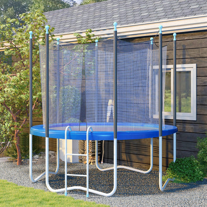 SPORTNOW Trampoline Safety Pad Ø12 ft (366 cm) – Tear-Resistant, UV-Resistant, Waterproof Spring Cover — Replacement Edge Pad for Garden Trampolines, Blue