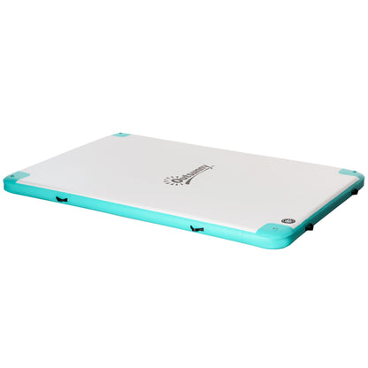 Inflatable Pool Mattress Foldable Swim Raft Inflatable Water Hammock Non-slip Water Mat Pool Toy for Adults Swimming Island for Pool Lake 304 x 204 x 15 cm