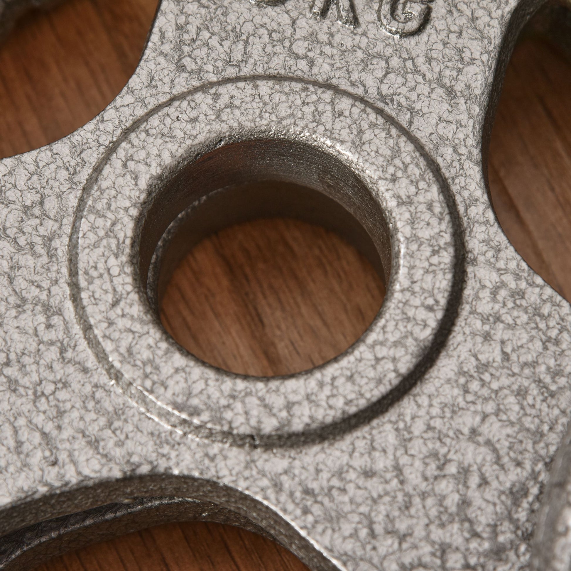 Weight Plates 2.5/2.5/5/5 kg, 4 Weightlifting Plates for 5 cm Olympic Bars, Dumbbell Plates for Weightlifting, Fitness, and Steel Weightlifting
