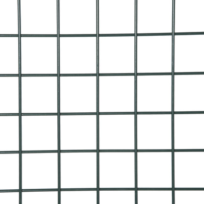 Steel Garden Gate with Lock Handle and 3 Keys Fence Door Barrier for Outdoor Patio Terrace 97x150 cm Green