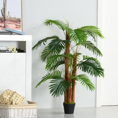 artificial plants 120 cm artificial palm tree palm artificial plant artificial tree artificial plants in pot indoor decorative plant office plant plastic pot for indoor and outdoor