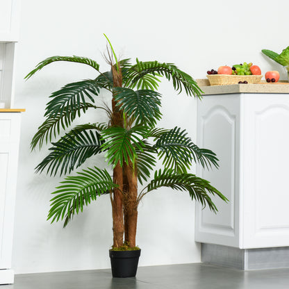 artificial plants 120 cm artificial palm tree palm artificial plant artificial tree artificial plants in pot indoor decorative plant office plant plastic pot for indoor and outdoor