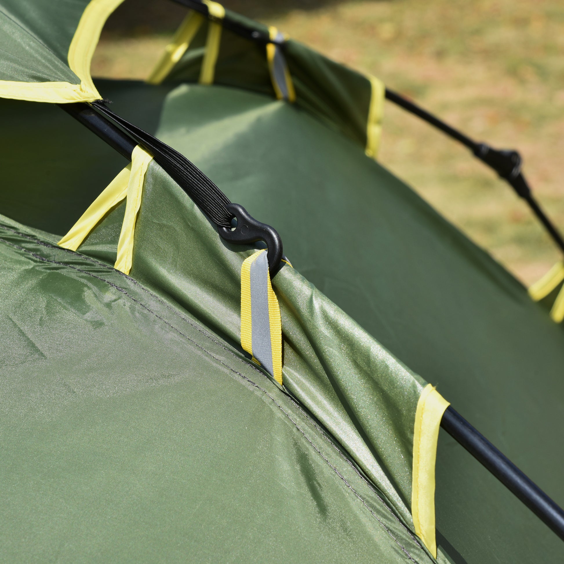 Camping Tent for 3 Persons Light, Stable Dome Tent with Entrance, Carrying Bag, Groundsheet, Family Tent with 1000mm Water Column Camping Travel Trekking Garden