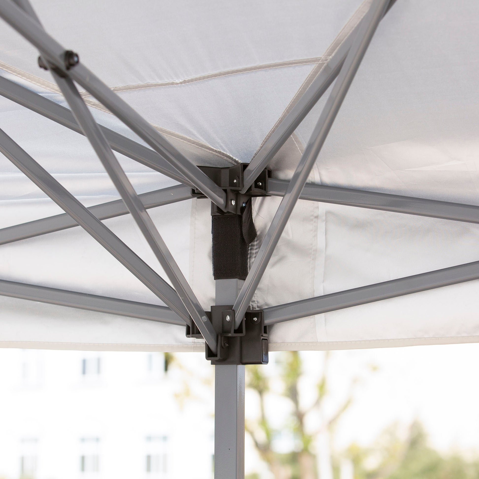 Folding Pavilion Garden Pavillion Pop-Up Pavilion Steel+Oxford+Mesh with Bag Outdoor Cream White 5.9 x 2.95 x 2.5 m