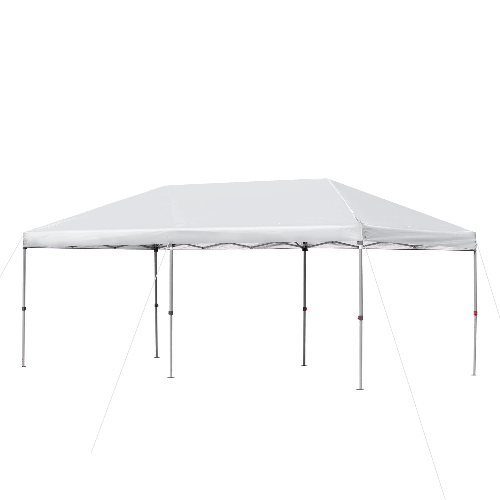 Folding Pavilion Garden Pavillion Pop-Up Pavilion Steel+Oxford+Mesh with Bag Outdoor Cream White 5.9 x 2.95 x 2.5 m