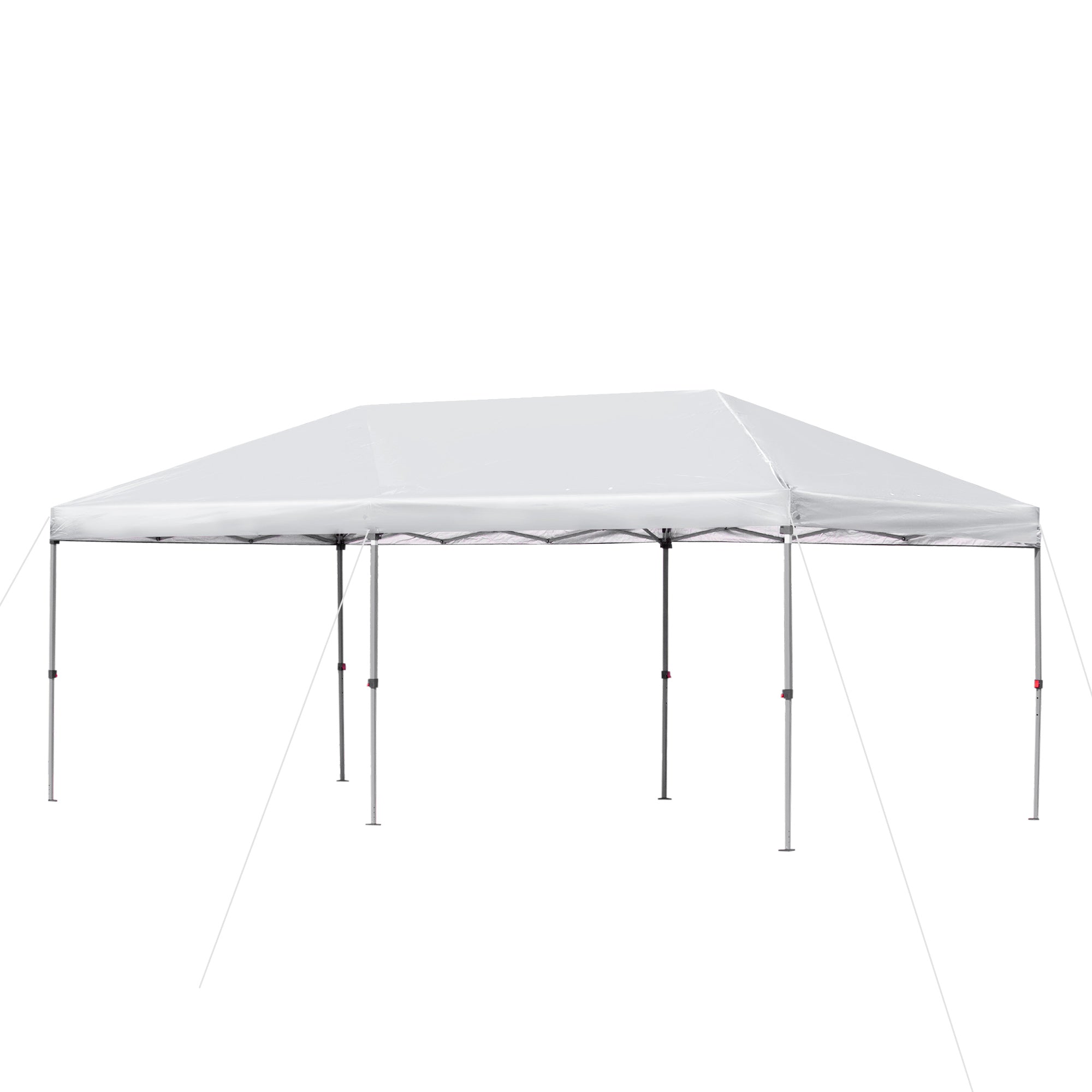 Folding Pavilion Garden Pavillion Pop-Up Pavilion Steel+Oxford+Mesh with Bag Outdoor Cream White 5.9 x 2.95 x 2.5 m